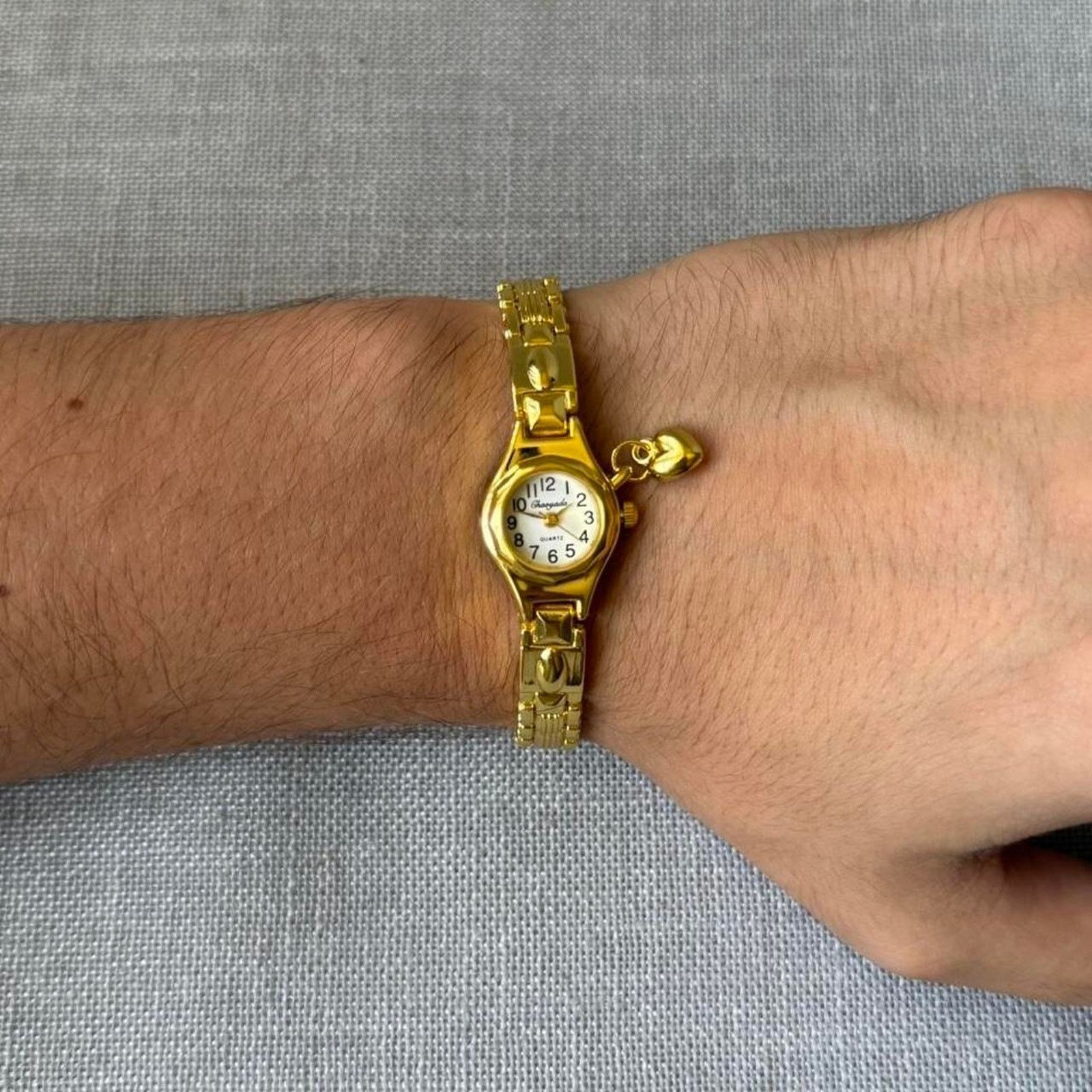 Other Elegant gold watch classic analogue MENS1 Size ONE SIZE - 5 Thumbnail