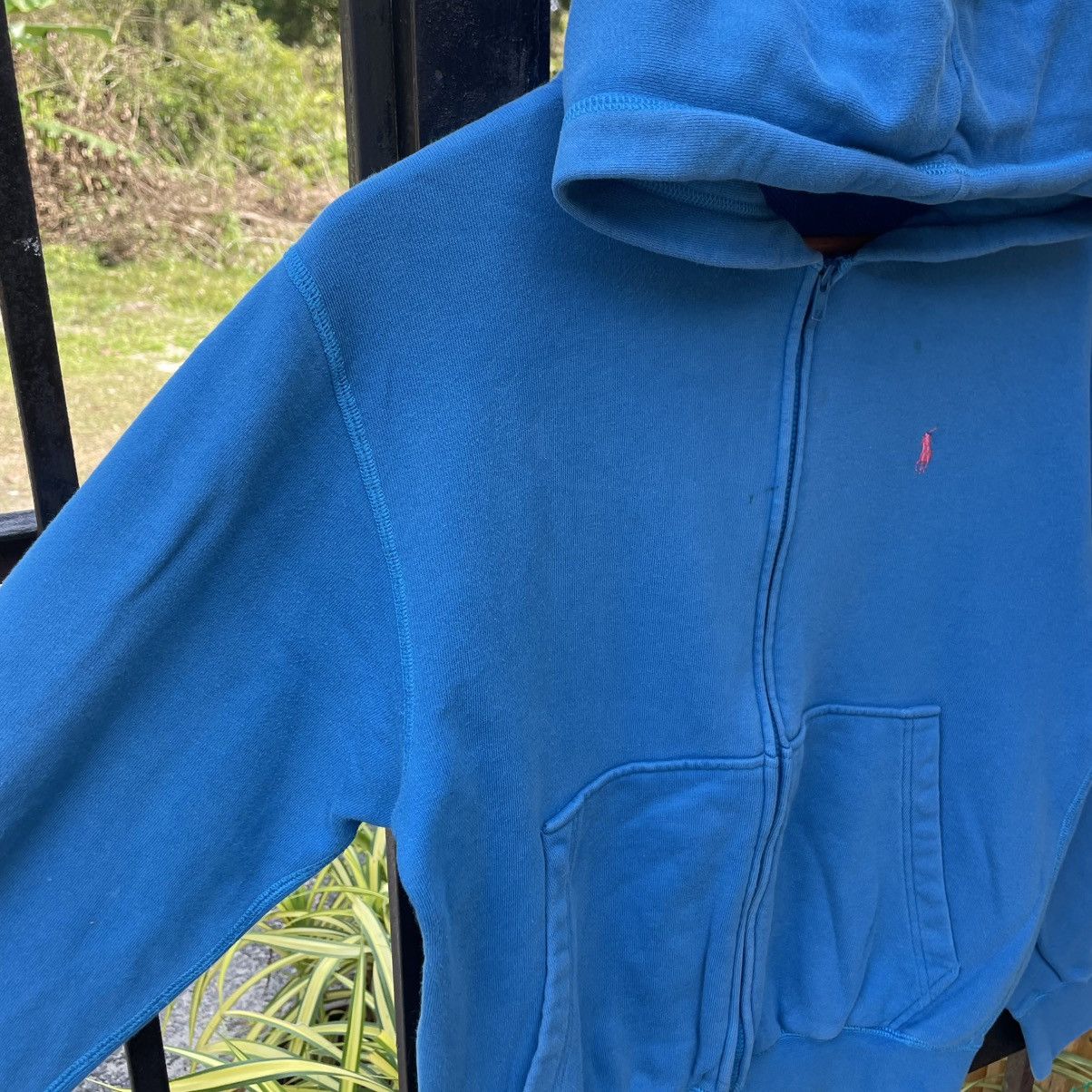 Ralph Lauren 🔥Ralph Lauren Small Pony Logo Full Zipper Sweater Hoodie Size US S / EU 44-46 / 1 - 7 Thumbnail