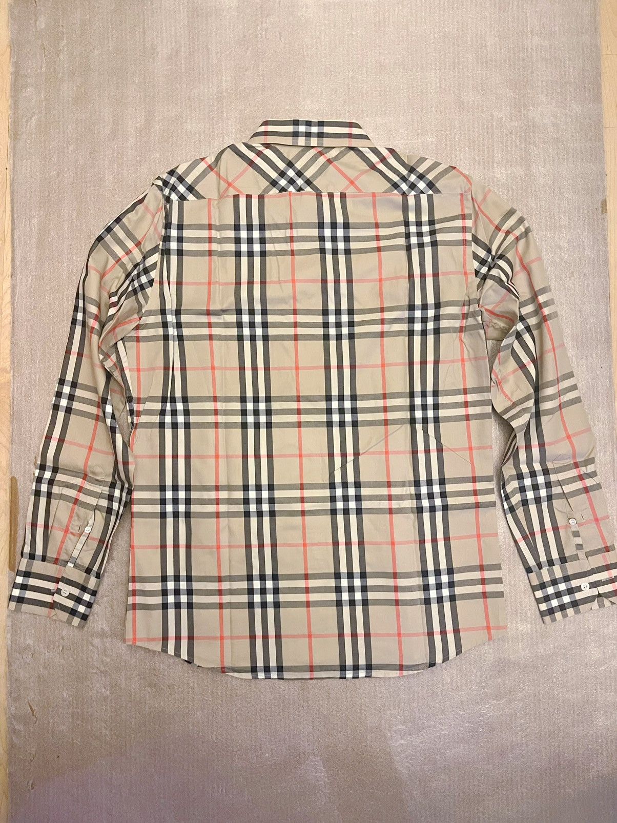 Burberry classic plaid shirt