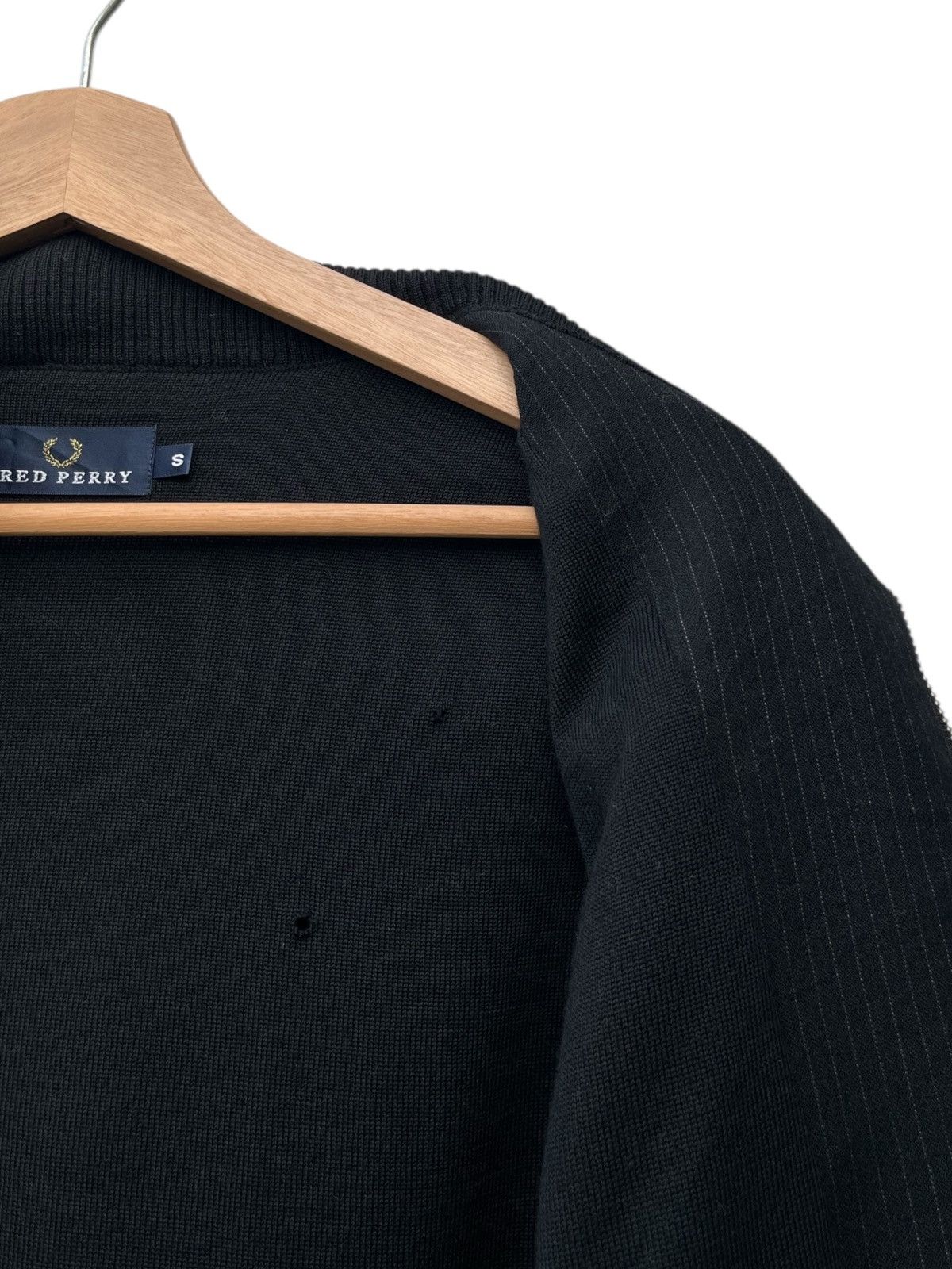 Fred Perry Fred Perry Pinstripe Shoulder Epaulets Full Zip Jacket Size US S / EU 44-46 / 1 - 11 Thumbnail