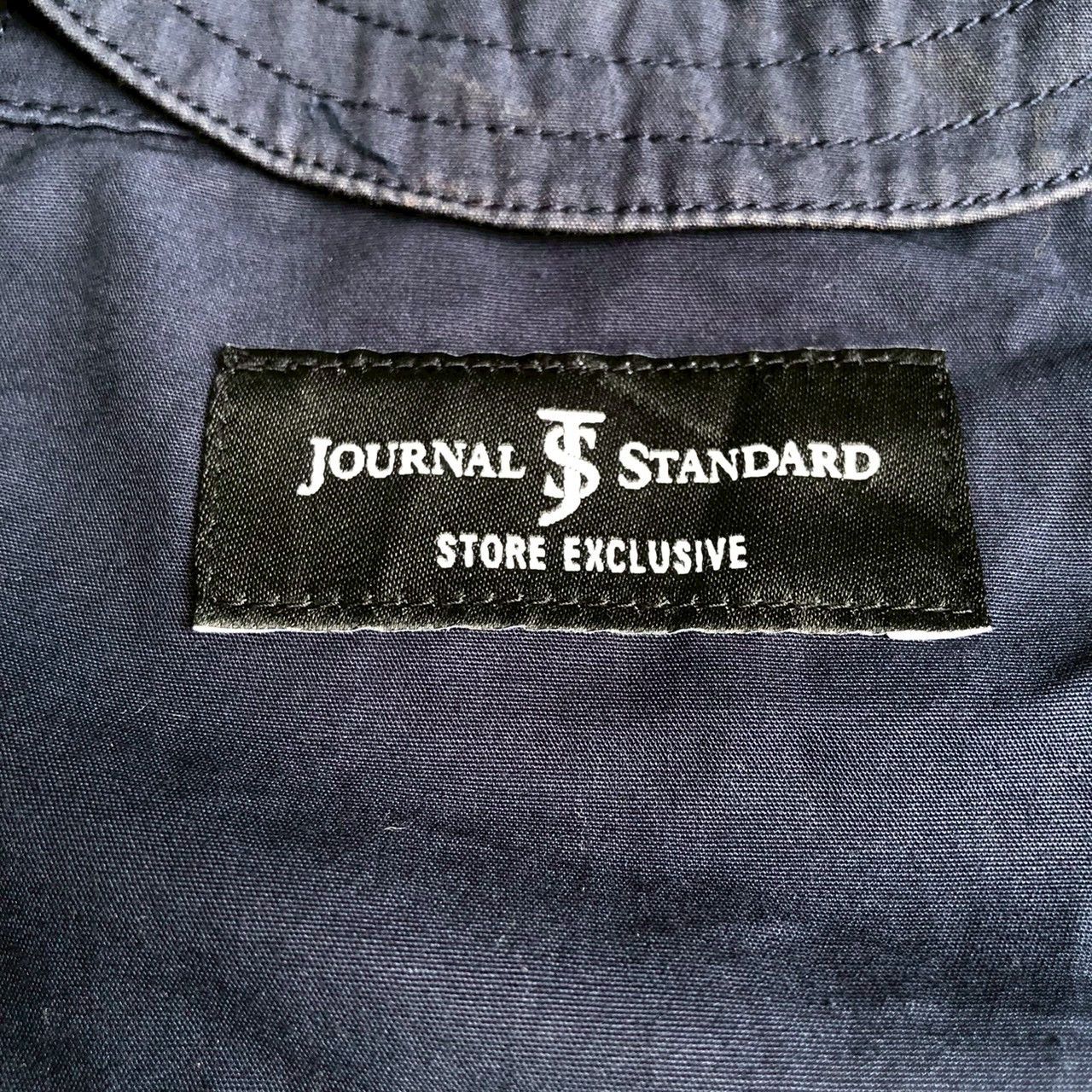 Journal Standard Vintage Y2KJournal Standard Hooded Jacket Navy Size US XL / EU 56 / 4 - 7 Thumbnail
