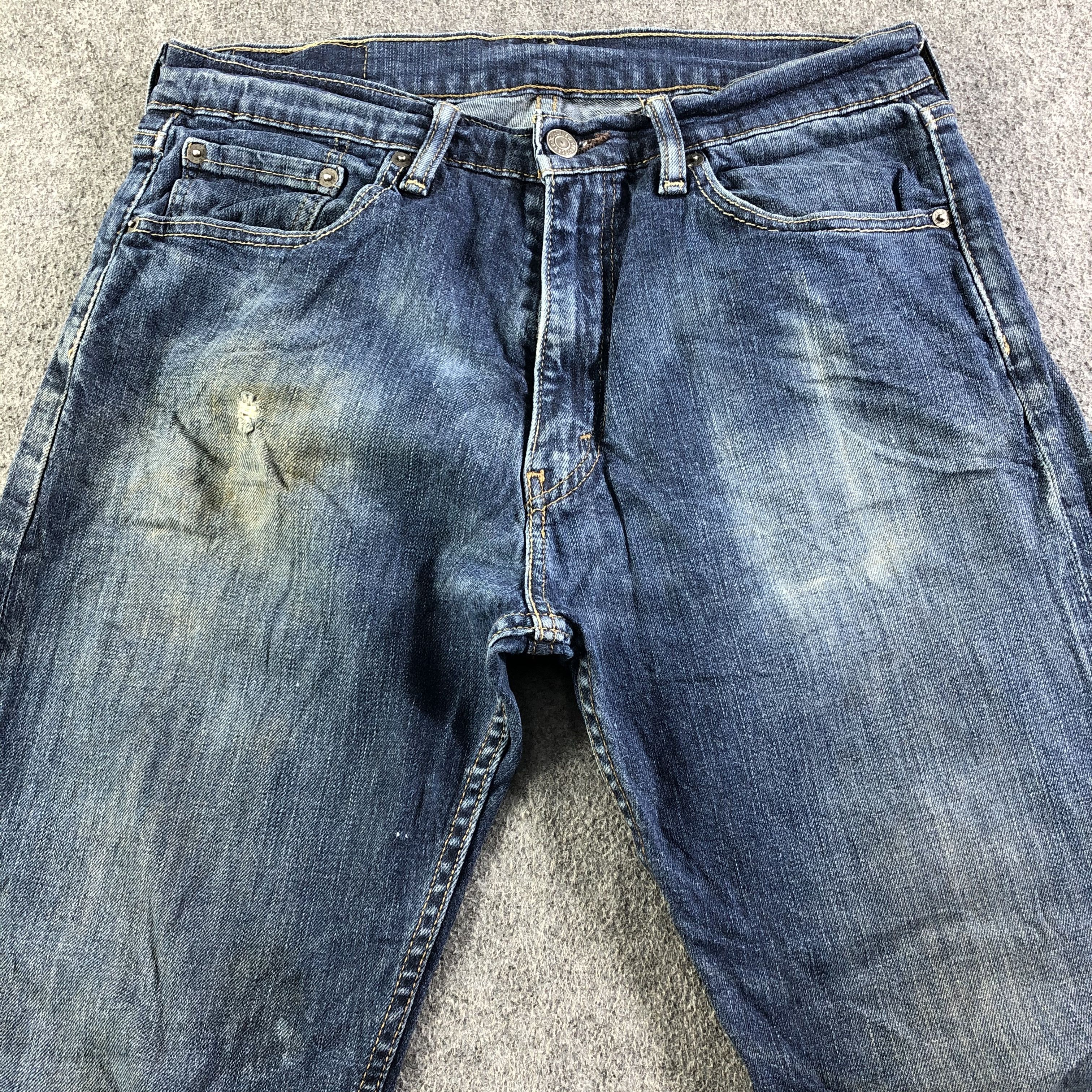 Levi's Vintage Blue Wash Levis 505 Jeans-J3343 Size US 31 - 3 Thumbnail
