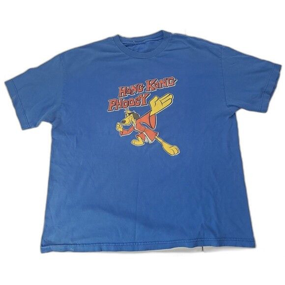 Vintage Vtg 90s Hong Kong Phooey T-shirt Hannah Barbera Size US XL / EU 56 / 4 - 1 Thumbnail