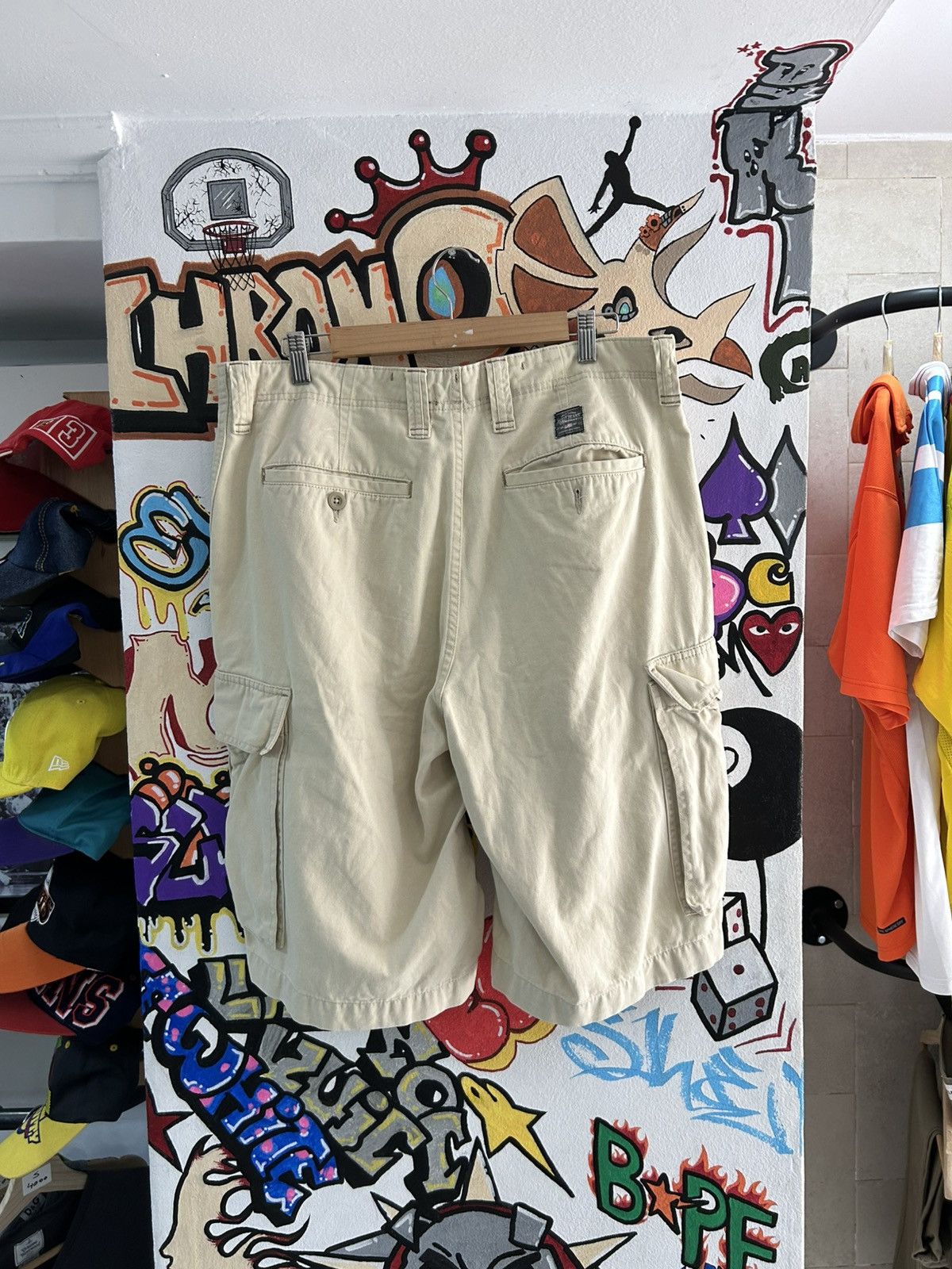 Vintage 90s Polo Cargo shorts Size US 32 / EU 48 - 2 Thumbnail