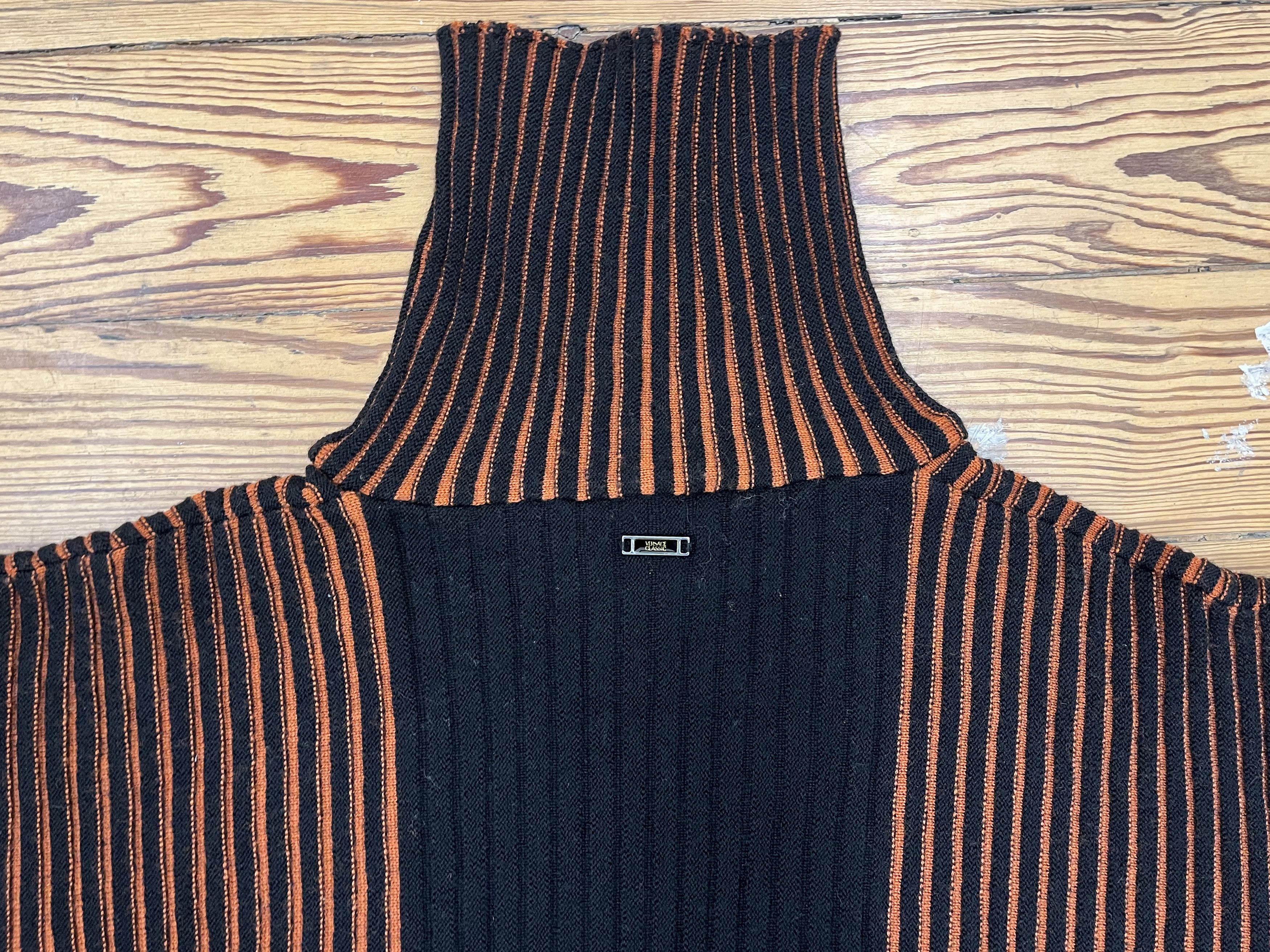 Vintage Versace turtleneck Size US M / EU 48-50 / 2 - 2 Thumbnail