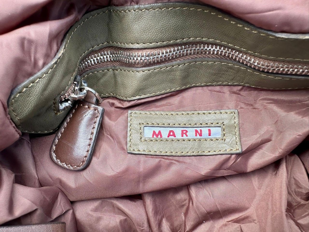 Marni Authentic Marni Twitch Leather Tote Bag Size ONE SIZE - 5 Thumbnail