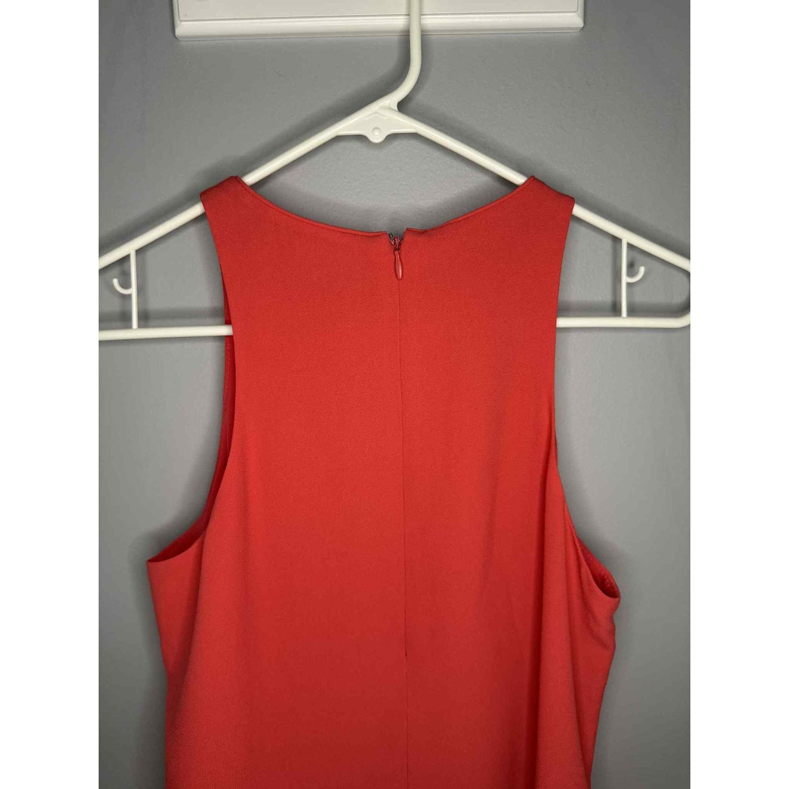 Cremieux Cremieux Sleeveless Midi A-Line Shift Dress Orange Women's 2 Size XS / US 0-2 / IT 36-38 - 5 Thumbnail
