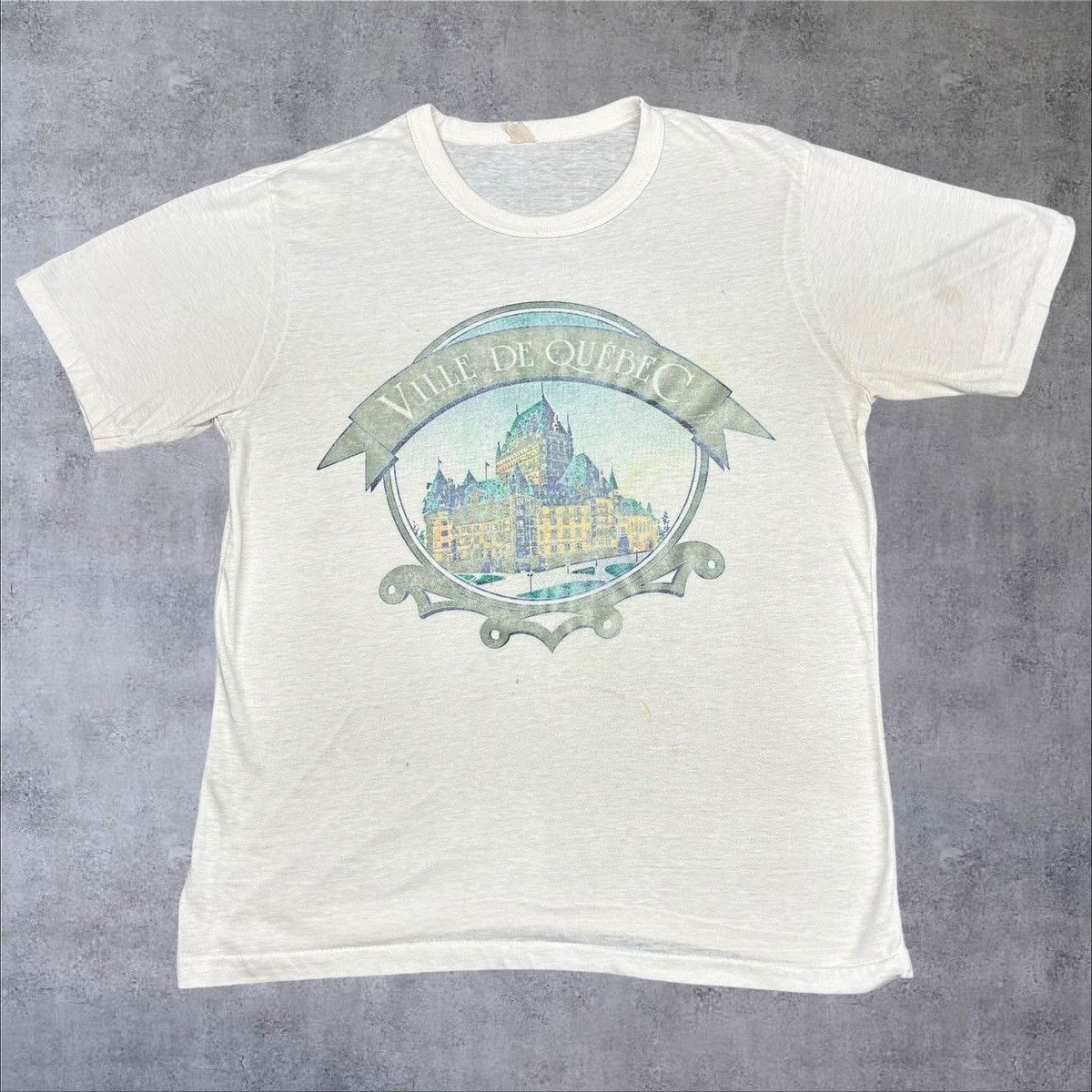 Vintage Vintage Quebec Tourist Shirt Size US L / EU 52-54 / 3 - 1 Thumbnail
