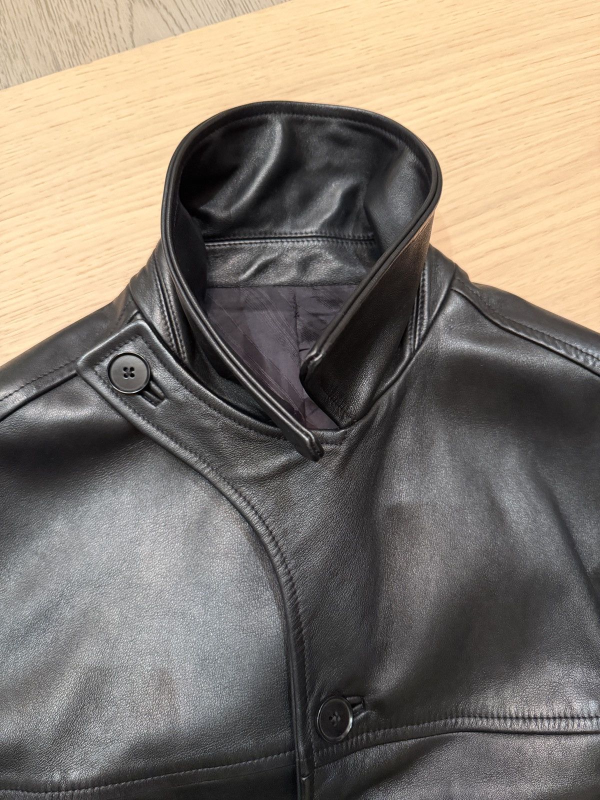 Commission Commission NYC Calfskin Curved Flap Jacket / RARE Size US M / EU 48-50 / 2 - 2 Thumbnail