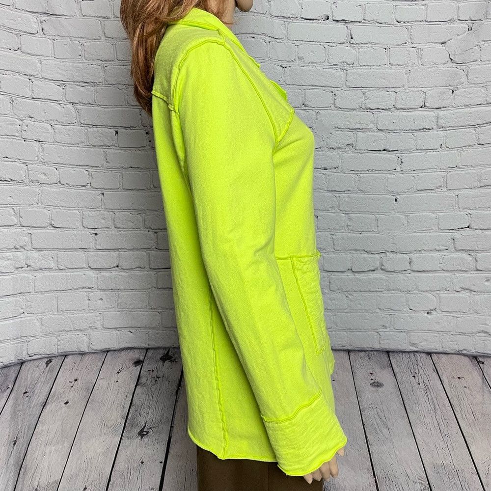 Other Neon Buddha Yellow Green Mix Buttons Cotton Jacket Size S Size S / US 4 / IT 40 - 2 Thumbnail