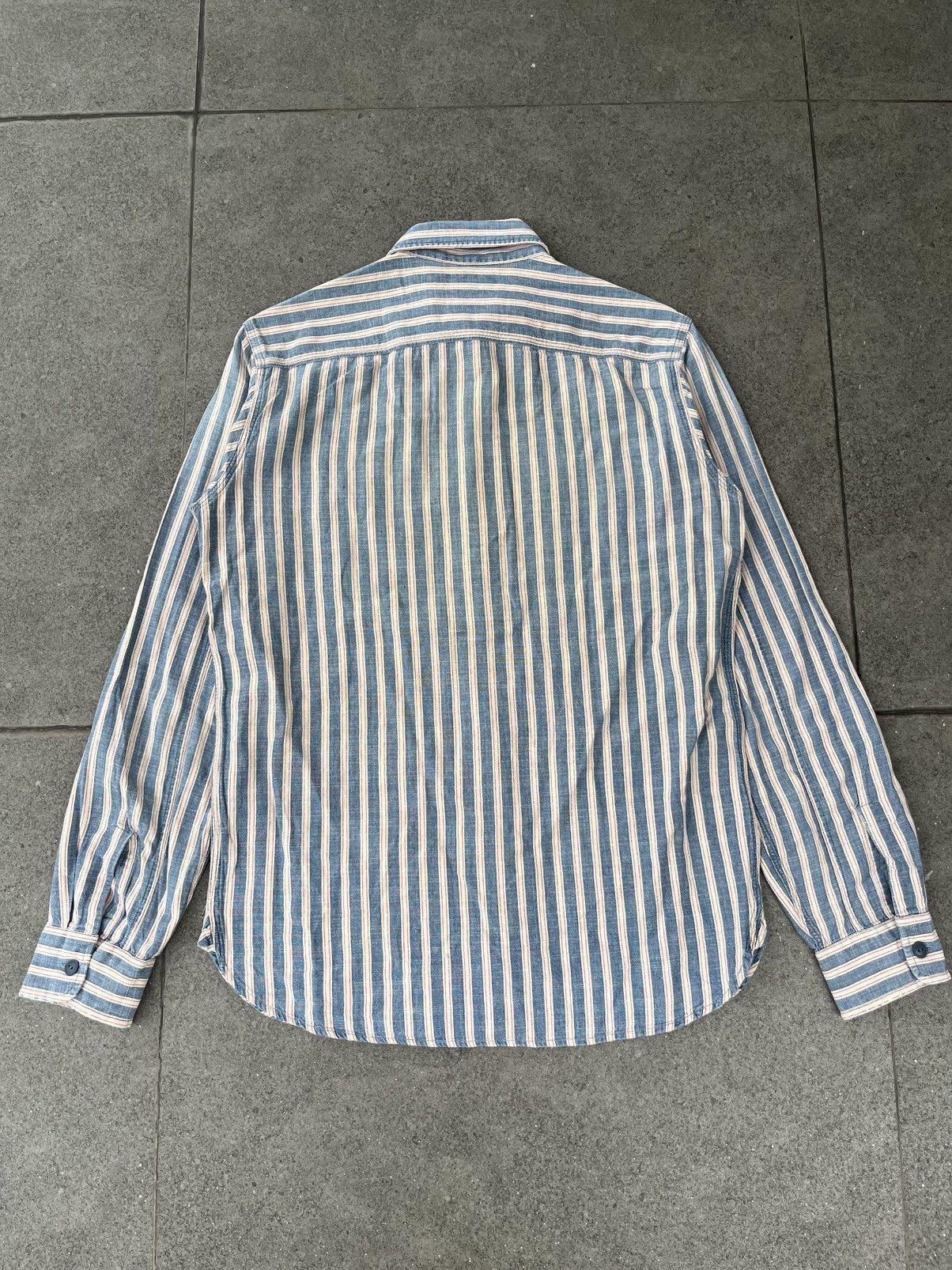 RRL Ralph Lauren vintage RRL Ralph Lauren Double RL shirt button Size US XS / EU 42 / 0 - 2 Thumbnail