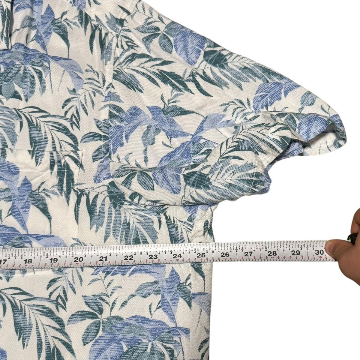 Tommy Bahama Tommy Bahama Floral Print Loop Collar Casual Shirt XL Size US XL / EU 56 / 4 - 6 Thumbnail