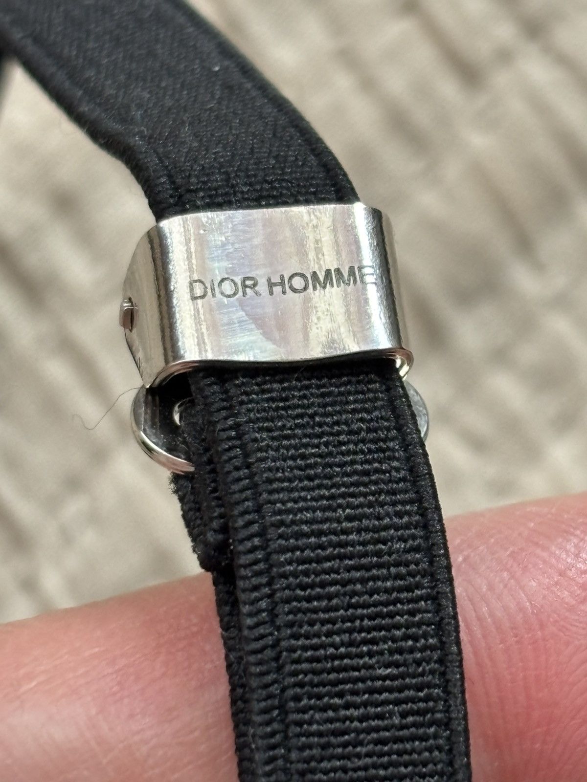 Dior Dior Homme Hedi Slimane Suspenders/Braces Archive 2006 Size ONE SIZE - 7 Thumbnail