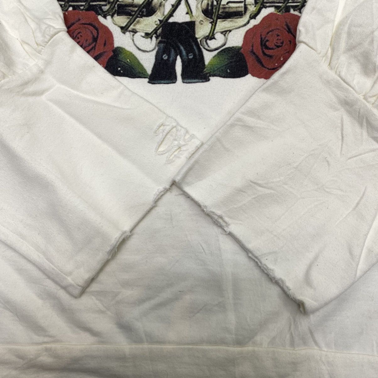 Japanese Brand PONY STONE FUN N’ DOSES ROSE GRAPHIC DISTRESSED OVERSIZED Size US M / EU 48-50 / 2 - 6 Thumbnail