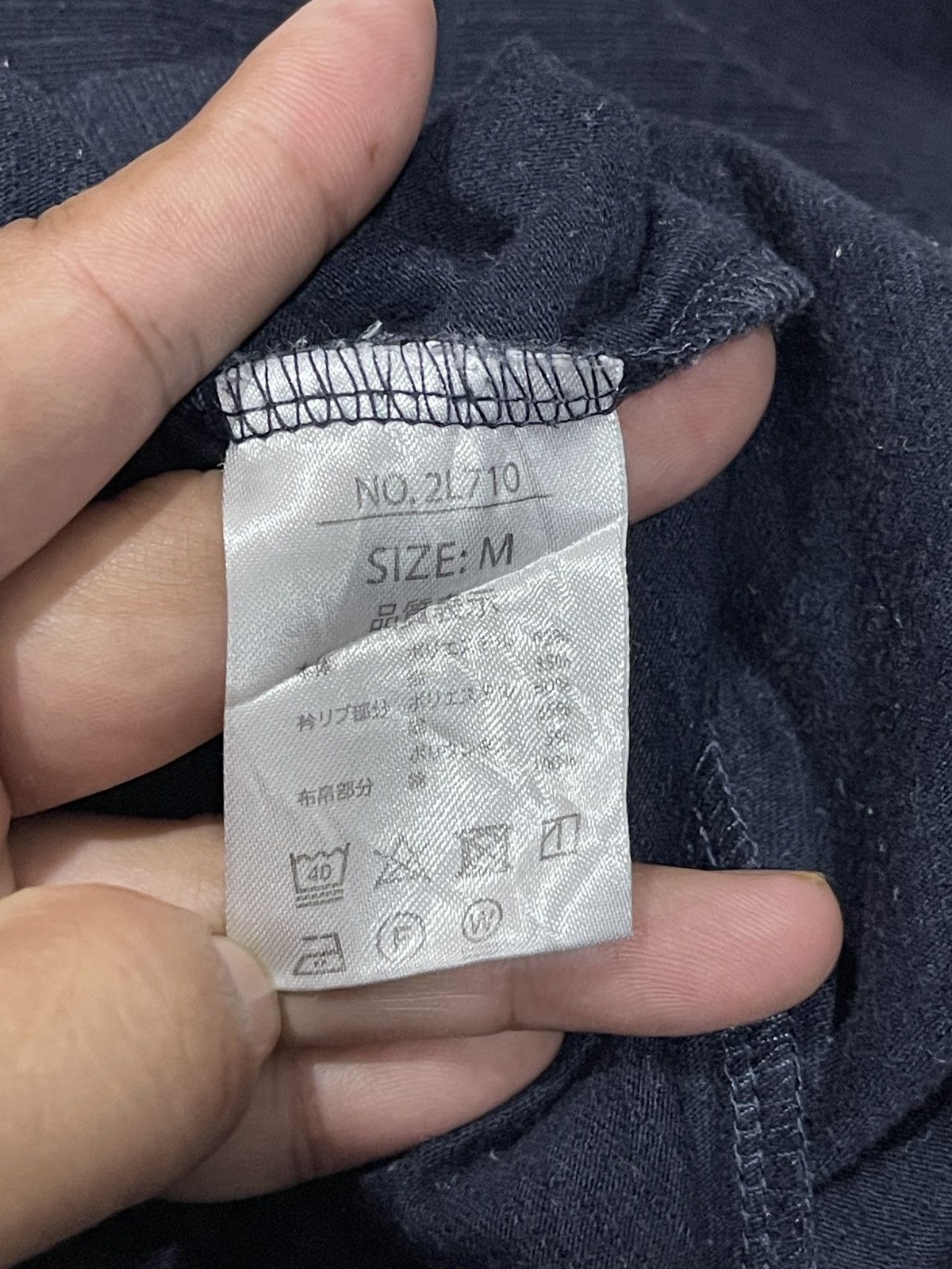 If Six Was Nine × Japanese Brand × Kansai Yamamoto Kansai Yamamoto Homme Long Sleeve Shirt Size Medium Size US M / EU 48-50 / 2 - 8 Thumbnail