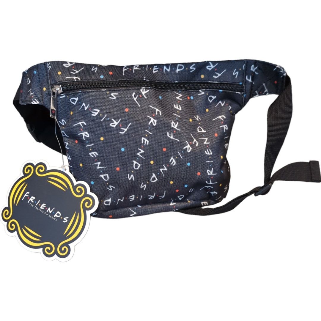 Other FRIENDS Black Logo Adjustable Zipper Fanny Pack Bum Bag NEW Size ONE SIZE - 1 Thumbnail