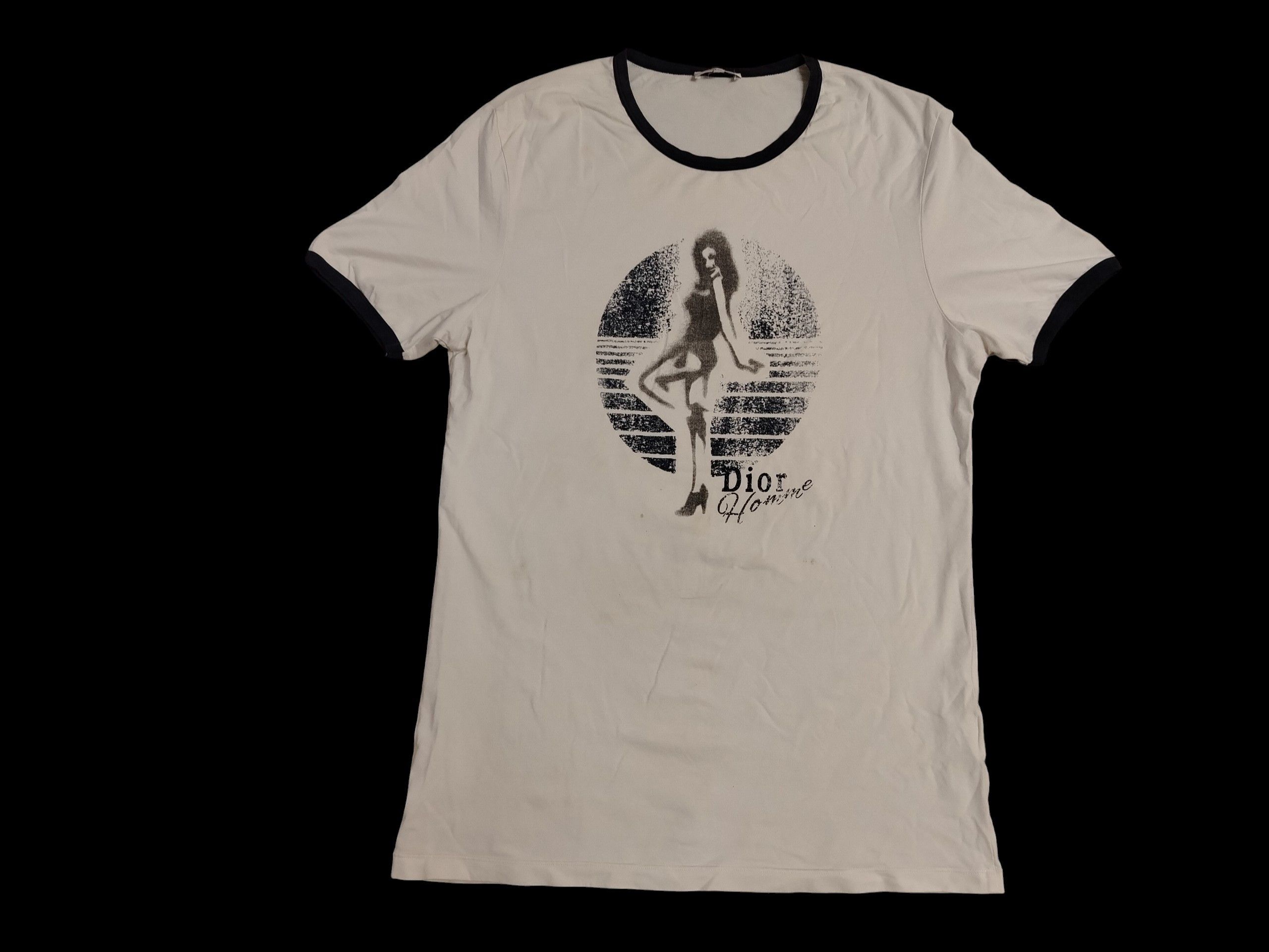 Dior × Hedi Slimane Dior Homme ss06 “boy around town” t shirt
