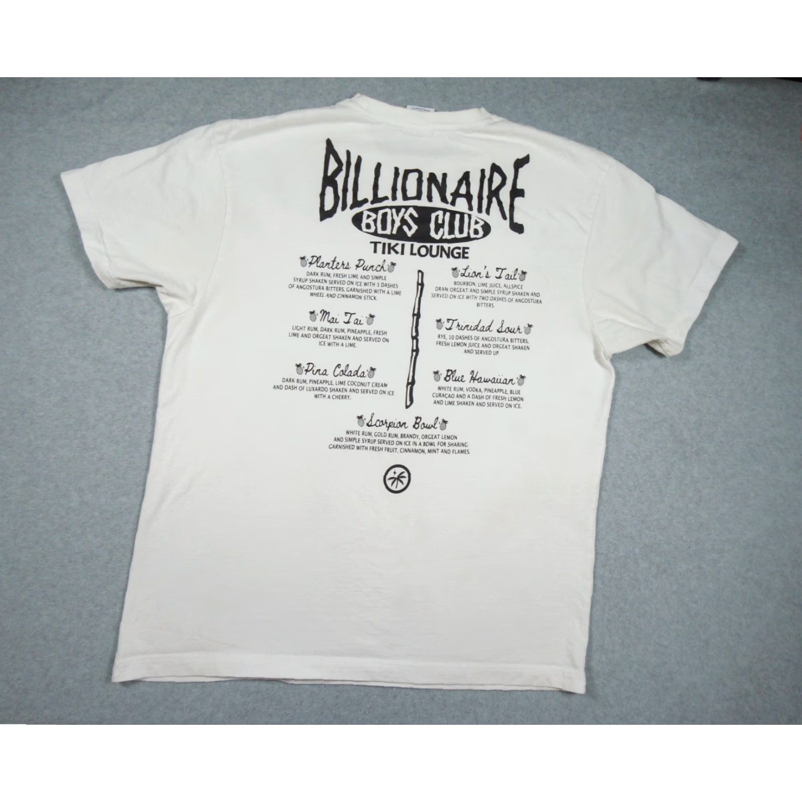 Billionaire Boys Club Billionaire Boys Club Shirt White Crew Neck Short Sleeve 2XL Men's Streetwear Skateboard Size US M / EU 48-50 / 2 - 4 Thumbnail