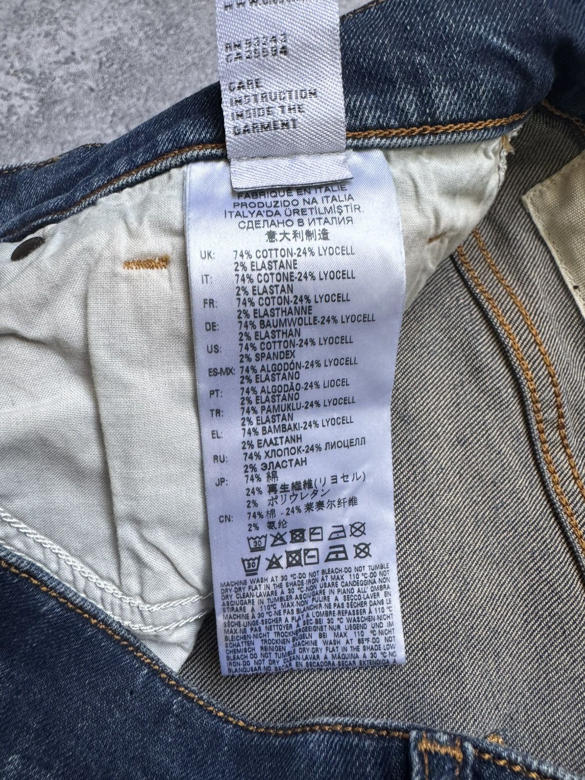 Diesel Vintage Y2K Diesel Distressed Jeans Size US 31 - 16 Thumbnail