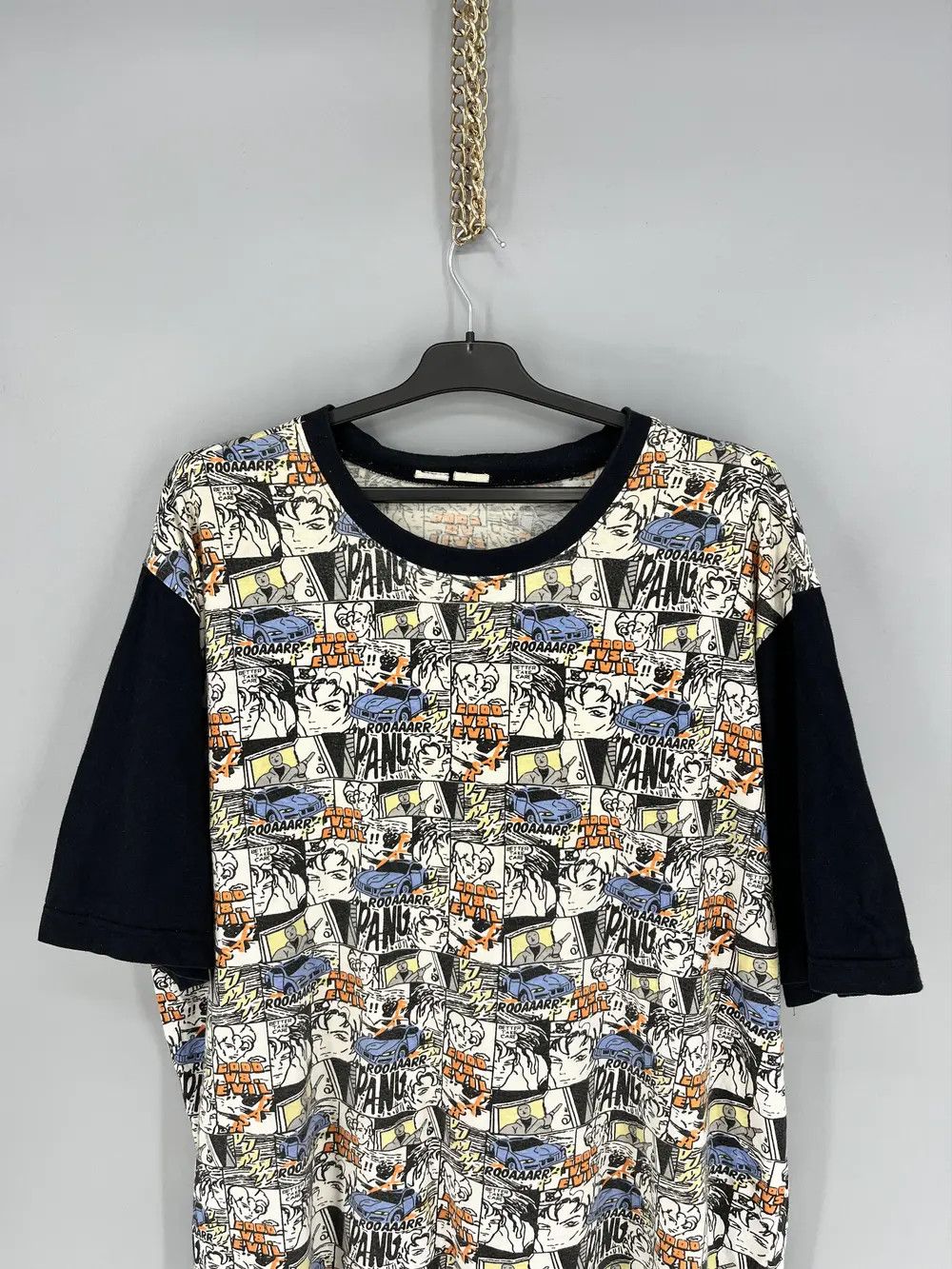 Vintage Vintage Pop Art Comics All Over Print T Shirt L Size US L / EU 52-54 / 3 - 6 Thumbnail