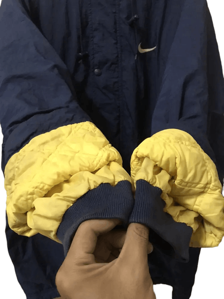 Nike Vintage 90's Nike Swoosh Oversized Jackets Size US M / EU 48-50 / 2 - 7 Thumbnail