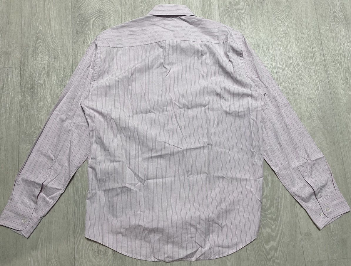 C.P. Company C.P. Company Vintage Pink Striped Long Sleeved Cotton Shirt Size US XL / EU 56 / 4 - 5 Thumbnail