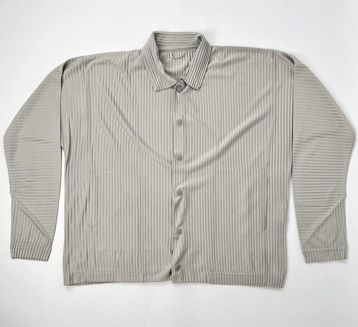 Homme Plisse Issey Miyake Pleated Button down Shirt