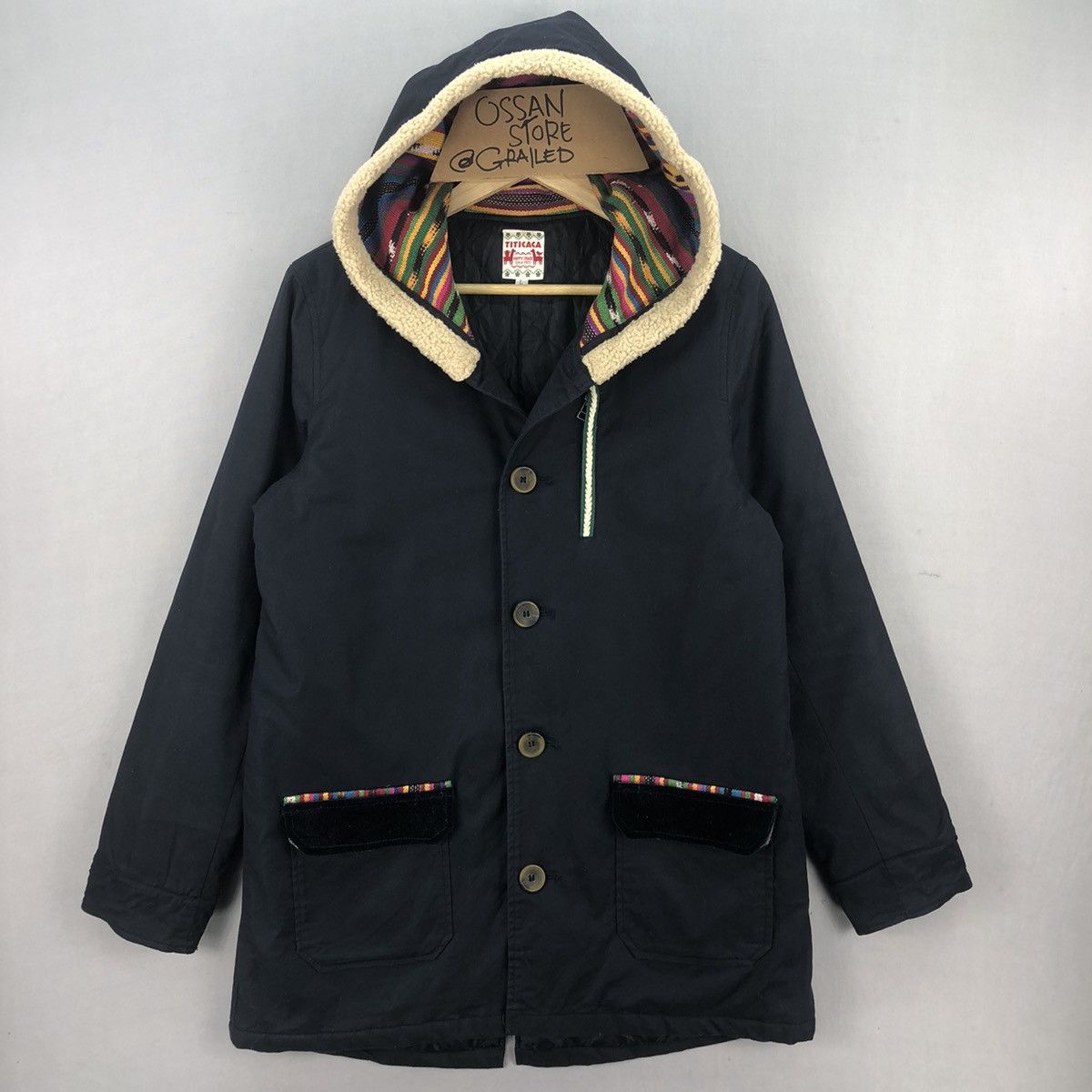 Japanese Brand Vintage Y2K Titicaca Navajo Quilted Button Up Jacket Size US M / EU 48-50 / 2 - 1 Thumbnail