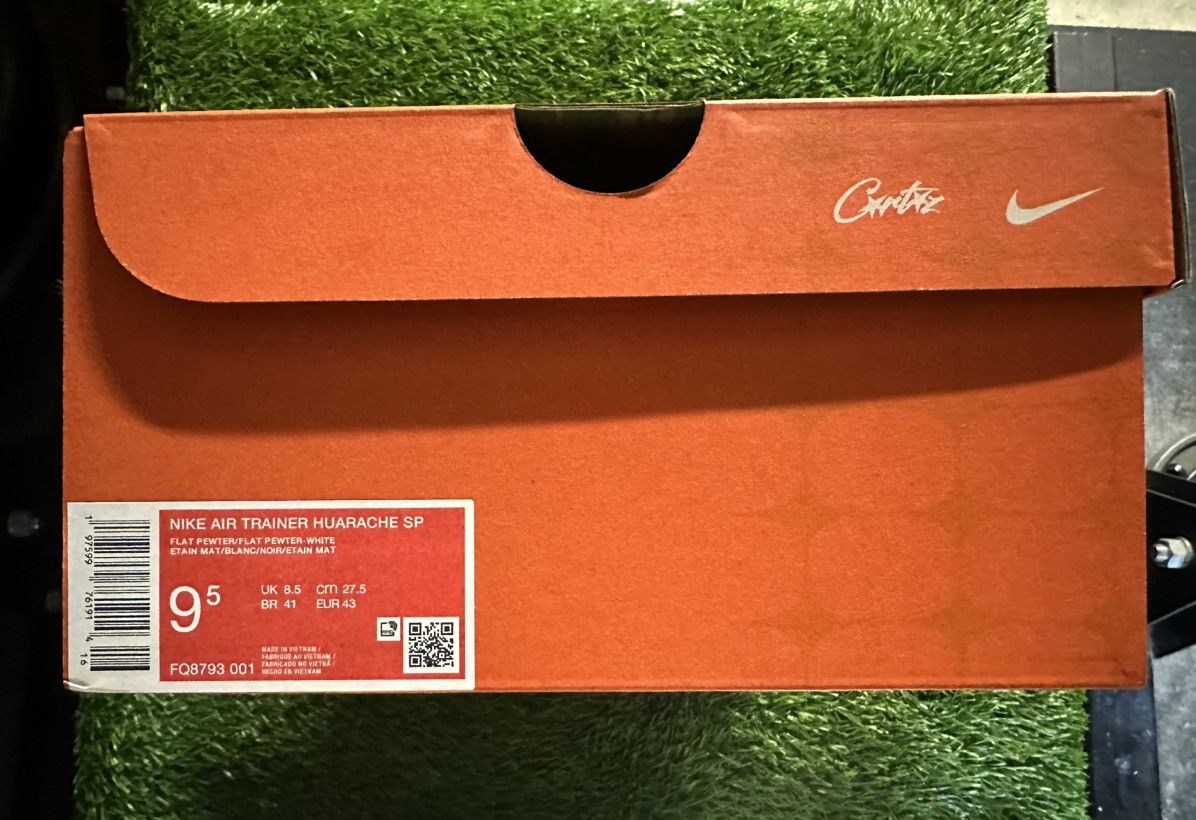 Corteiz × Nike Corteiz x Nike Air Trainer Huarache Gully Grey Size 9.5 M Size US 9.5 / EU 42-43 - 7 Thumbnail