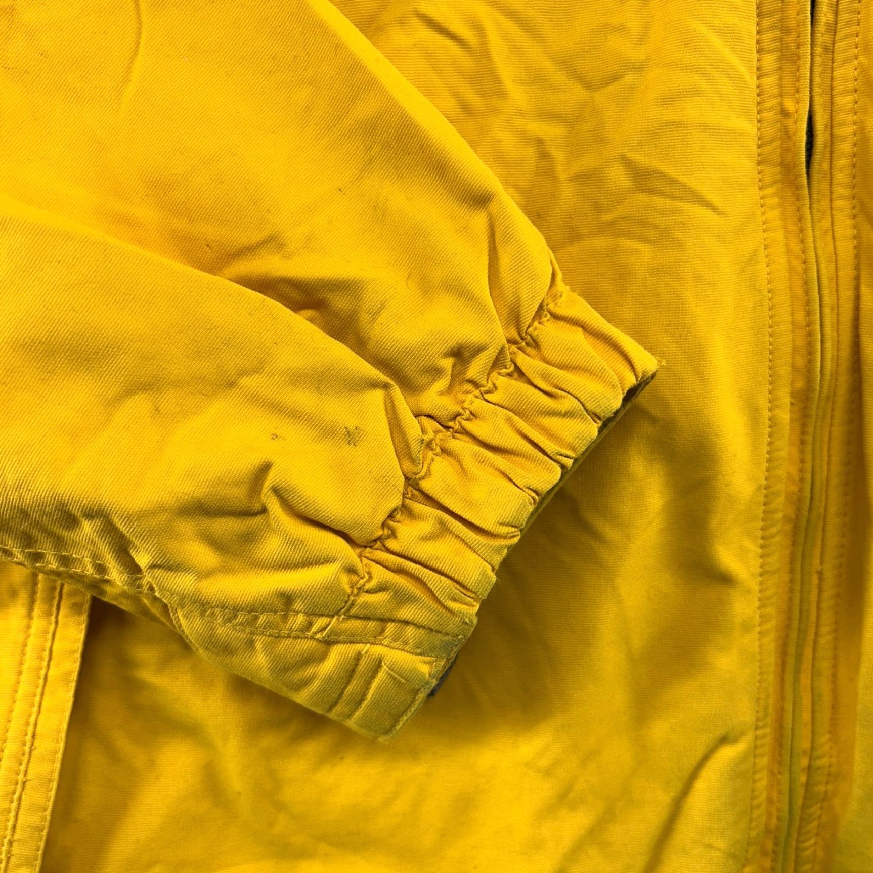 Abercrombie & Fitch VINTAGE Abercrombie Jacket Mens XL Yellow Parka Full Zip Fleece Lined Snow 90s Size US XL / EU 56 / 4 - 2 Thumbnail