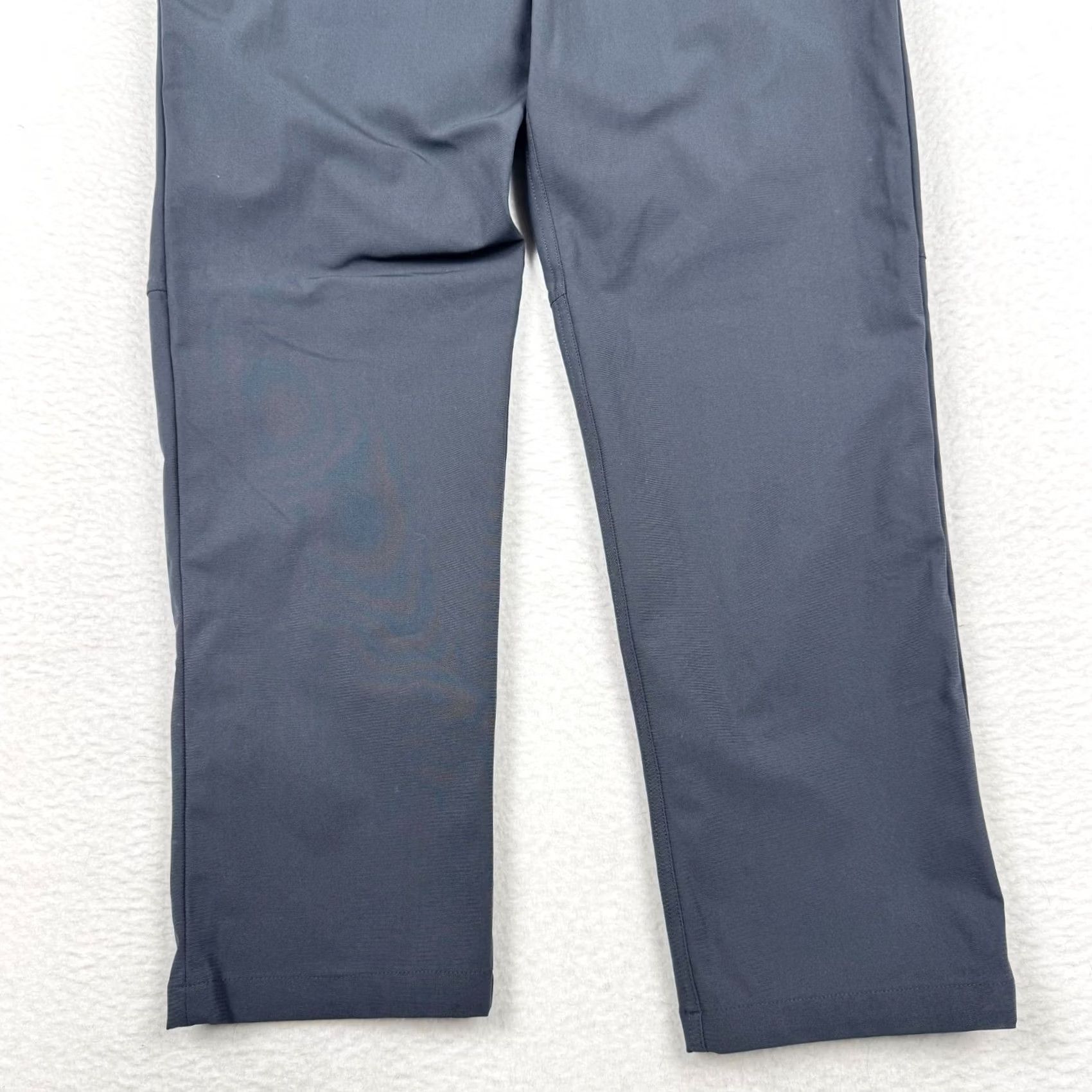 Lululemon Lululemon Mens Joggers Classic Gray Warpstreme Stretch 32 Inseam 28 Flat Front 5-Pocket Pants Casual Athletic Lounge Straight Size US 32 / EU 48 - 3 Thumbnail