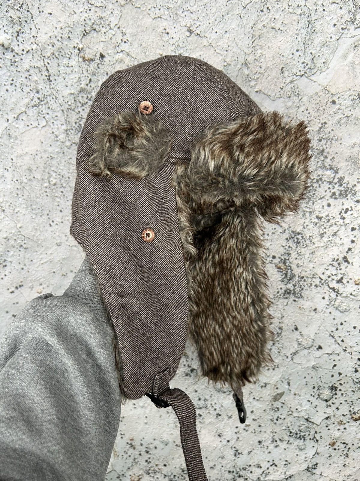 Billabong × Vintage Vintage Billabong Wool Winter Trapper Hat Streetwear Skate Size ONE SIZE - 1 Thumbnail