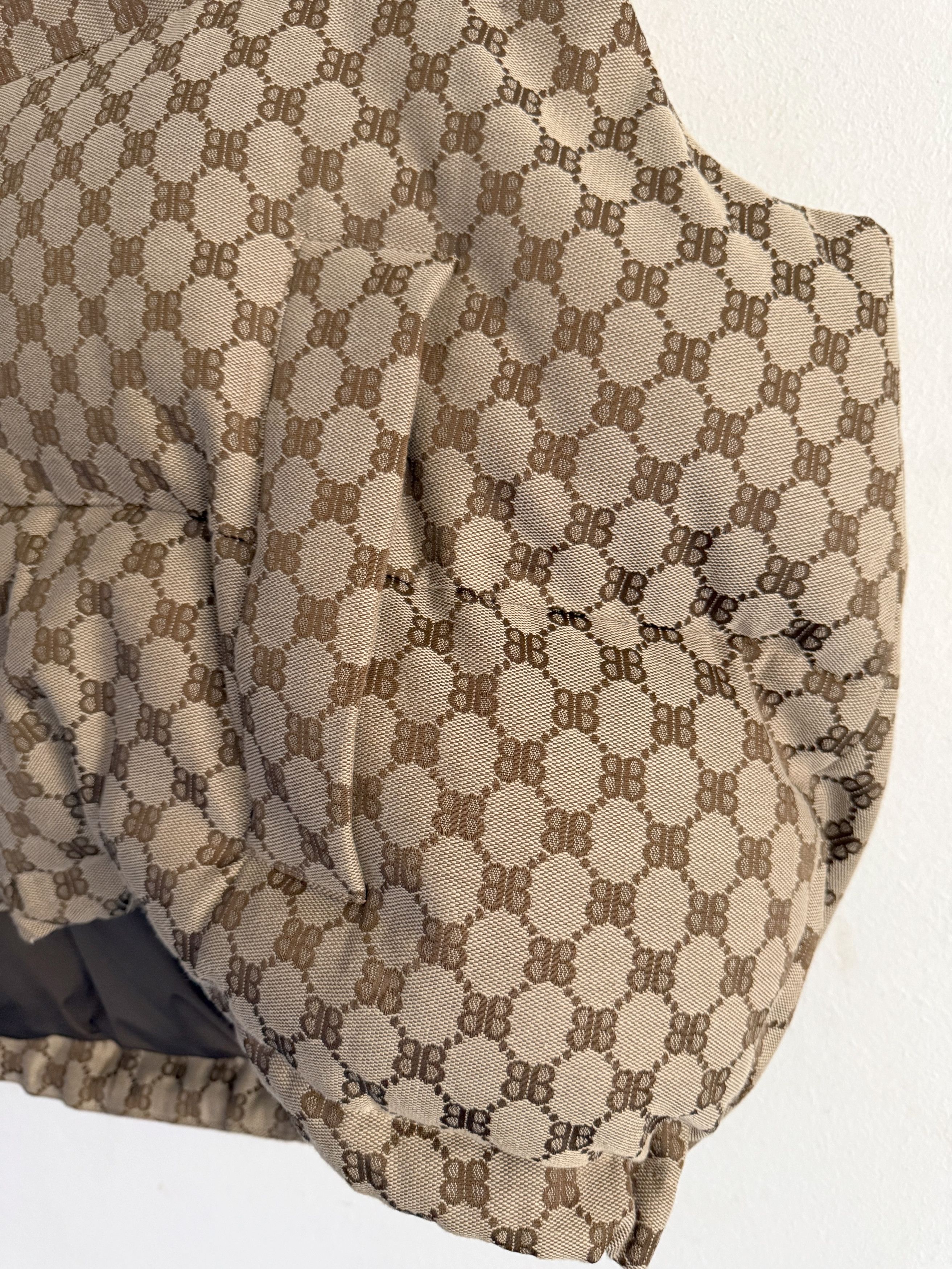 Balenciaga × Gucci Padded Vest Monogram Hood Size US M / EU 48-50 / 2 - 14 Thumbnail