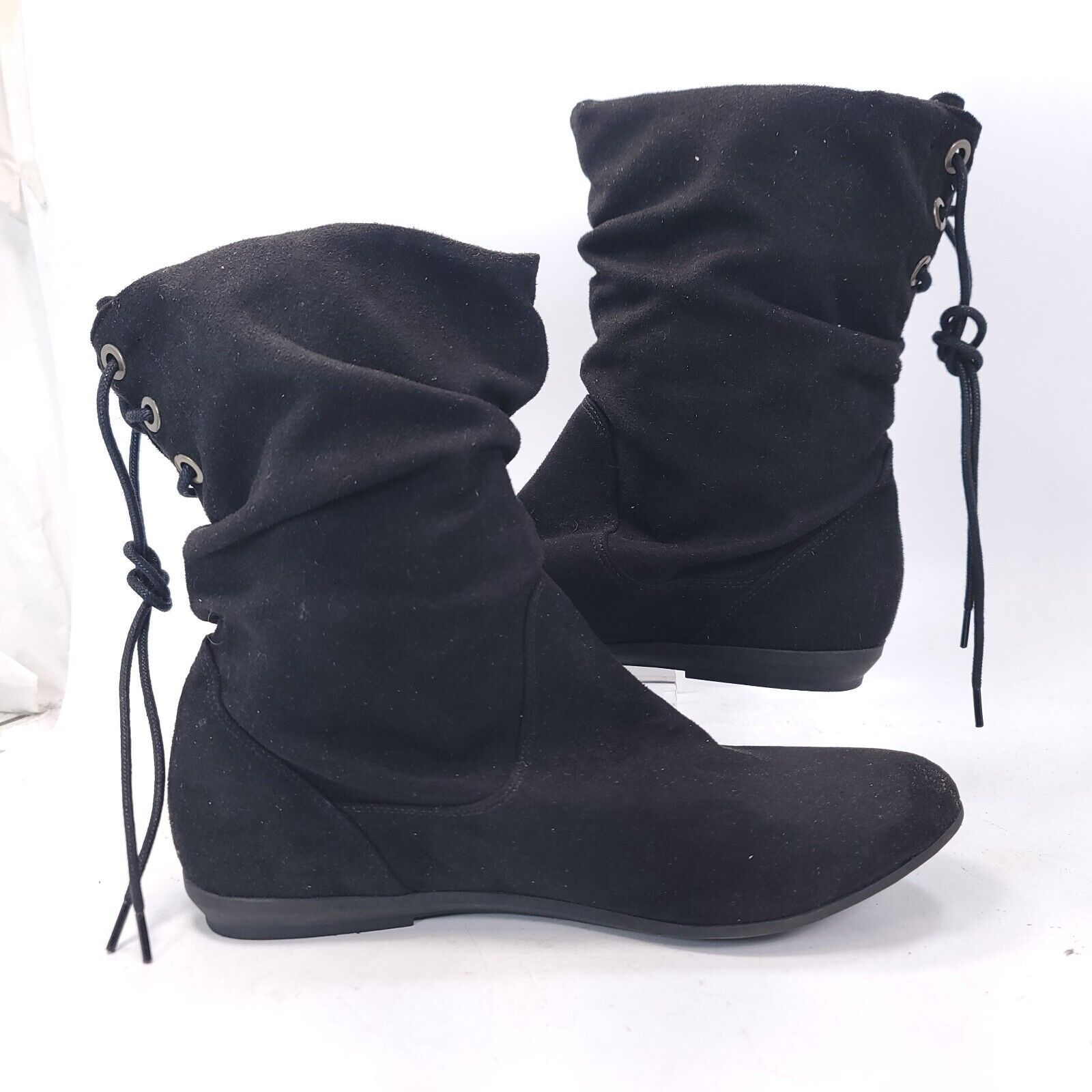 American Eagle Outfitters American Eagle Mid Rise Flat Boot Womens Size 9 170885 Black Size US 9 / IT 39 - 5 Thumbnail