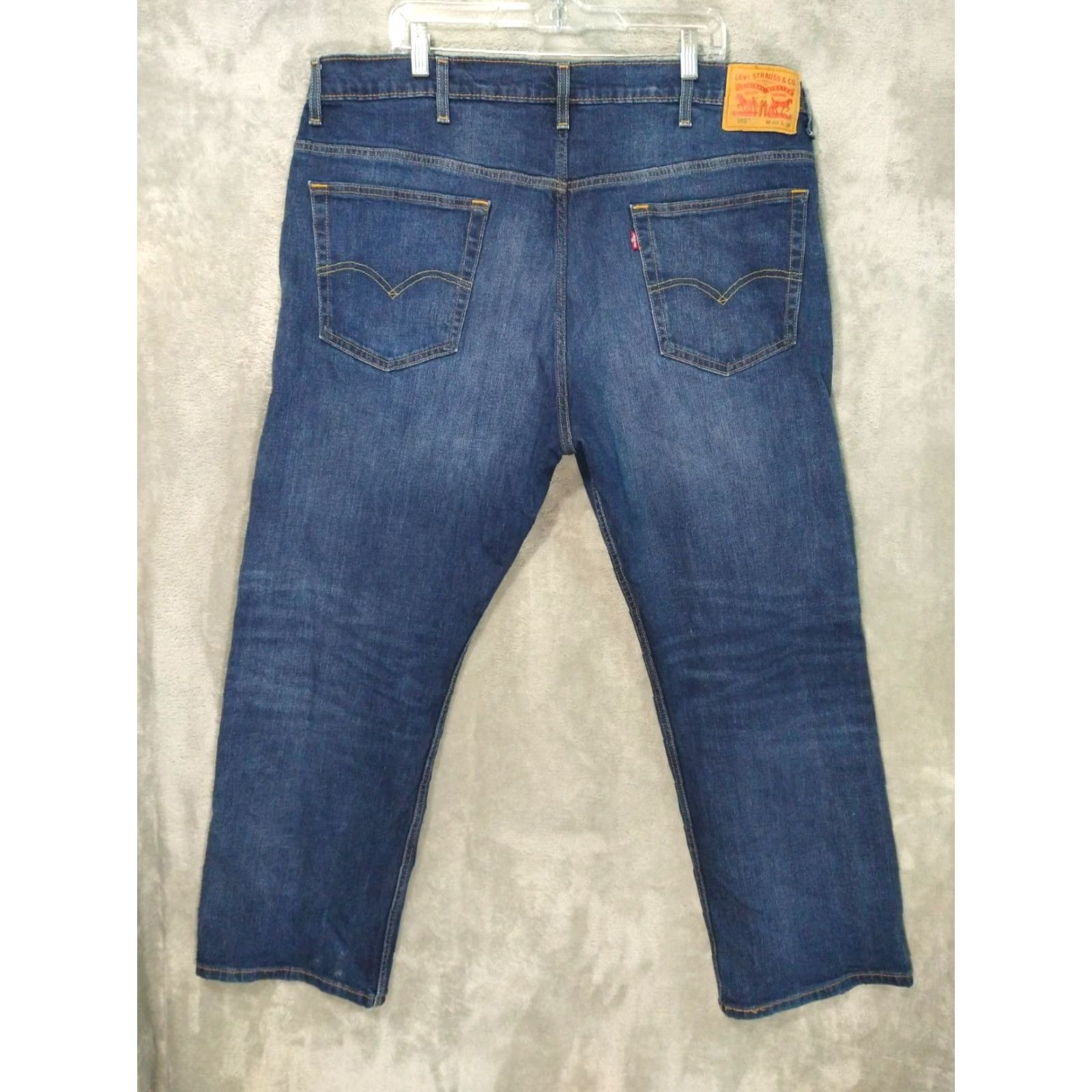 Levi's Levi's 569 Jeans Men 40x30 Blue Denim Loose Fit Relaxed Straight Leg Skater Size US 40 / EU 56 - 2 Thumbnail