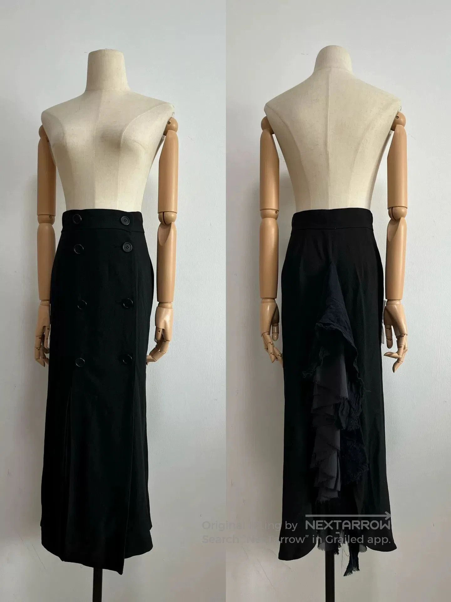 Other Aliceauaa Fishtail Midi Skirt. Size 25" / US 0 / IT 36 - 1 Thumbnail