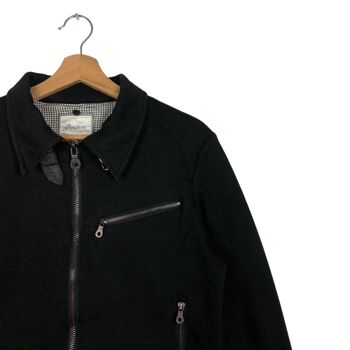 Japanese Brand 🔥Parachute Biker Jacket Double Breast Pincponc Japan Size US L / EU 52-54 / 3 - 6 Thumbnail