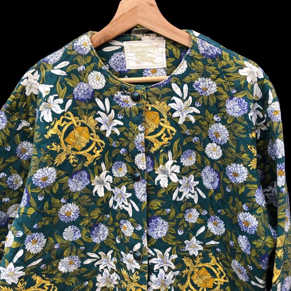 Burberry 90s Burberrys Floral quilted jackets Free Size Size ONE SIZE - 9 Thumbnail