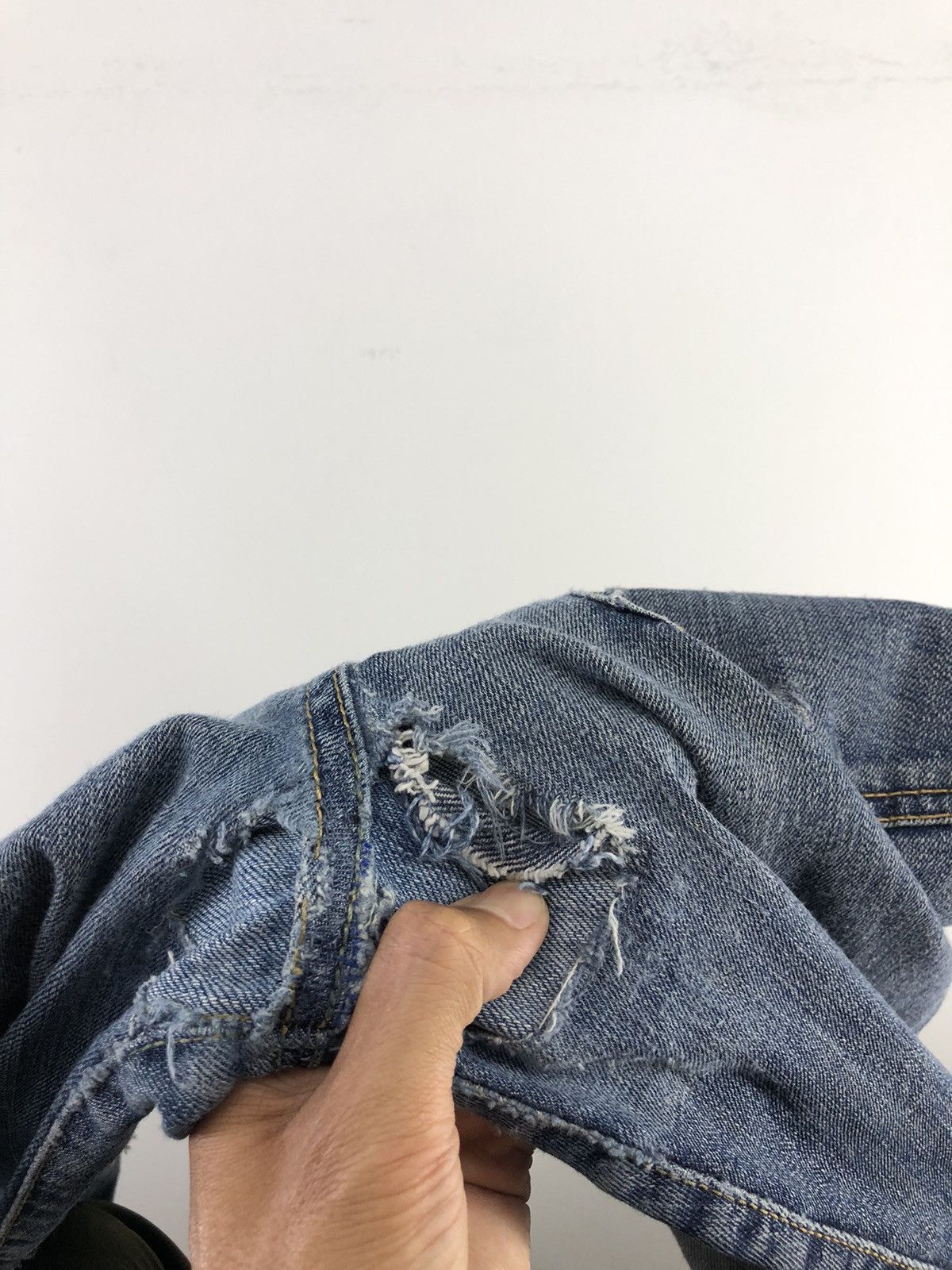 Represent Clo. Represent Destroyer Denim Rockstar Blue Skinny Jeans Size US 28 / EU 44 - 17 Thumbnail