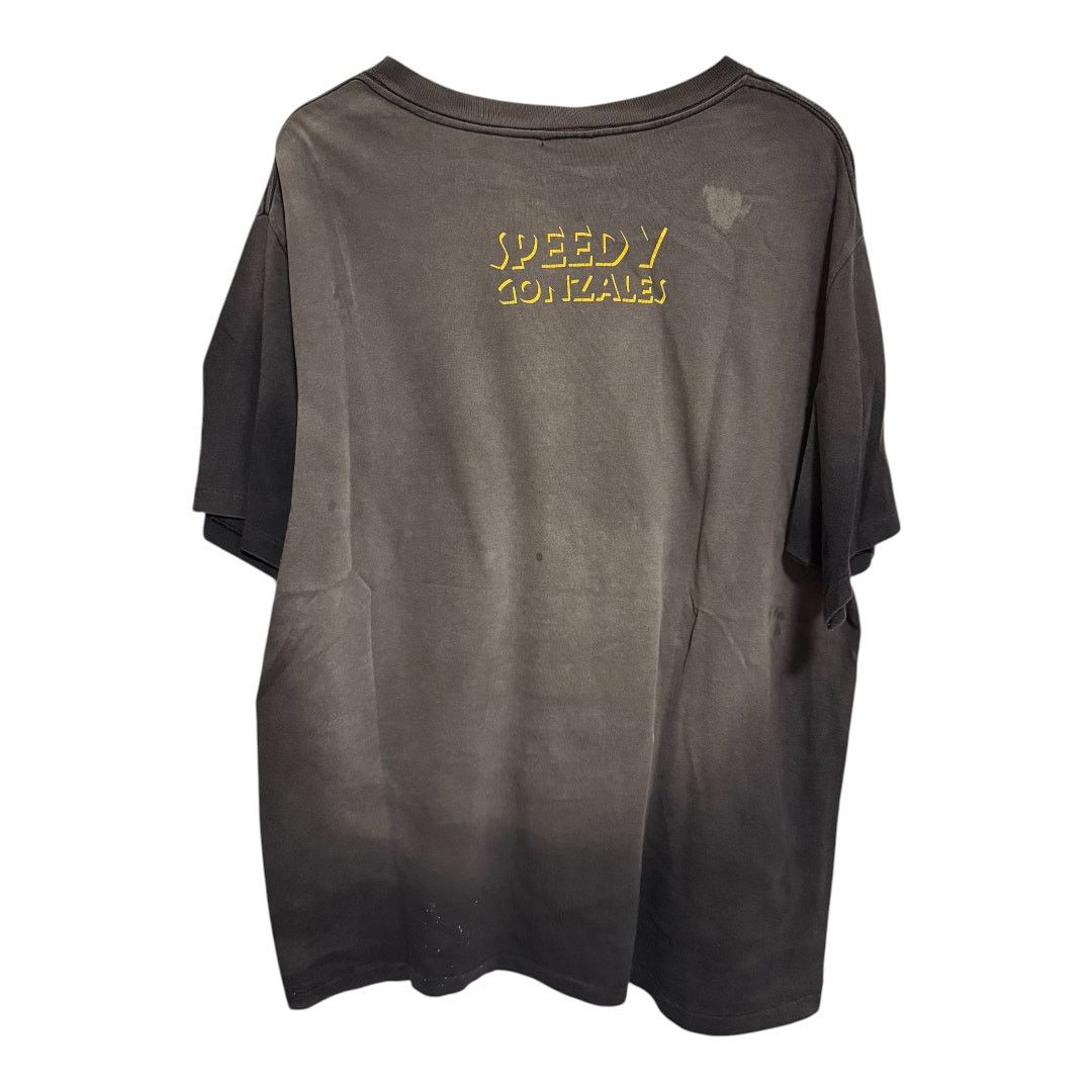 Warner Bros Vintage Speedy Gonzales Blackout Shadow Shirt Looney Tunes Size US XL / EU 56 / 4 - 2 Thumbnail