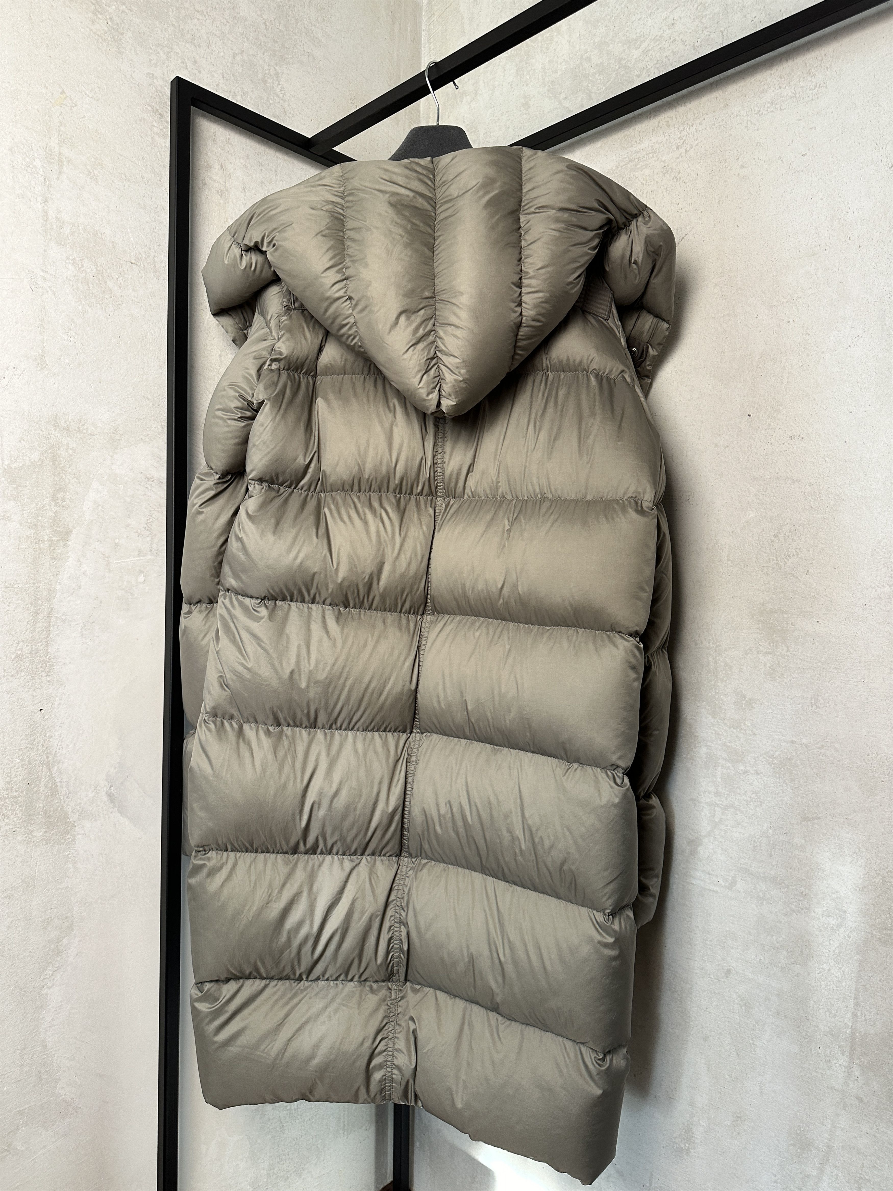 Rick Owens Rick Owens Sisyphus FW18 Long Down Jacket In Dust Size M / US 6-8 / IT 42-44 - 10 Thumbnail
