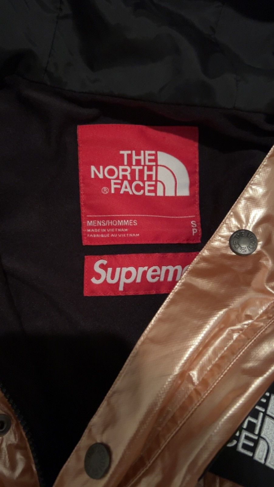 Supreme × The North Face Supreme x The North Face Metallic Mountain Parka Rose Gold Size US S / EU 44-46 / 1 - 5 Thumbnail