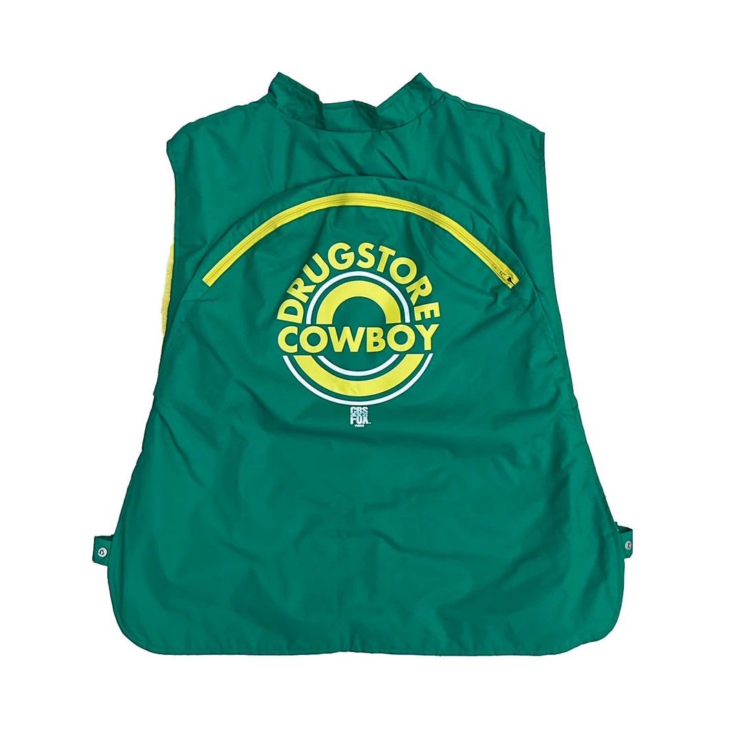 Fox Racing × Vintage Drugstore Cowboy 1989 Vintage 80s CBS Fox Movie Promo Vest Size US L / EU 52-54 / 3 - 1 Thumbnail
