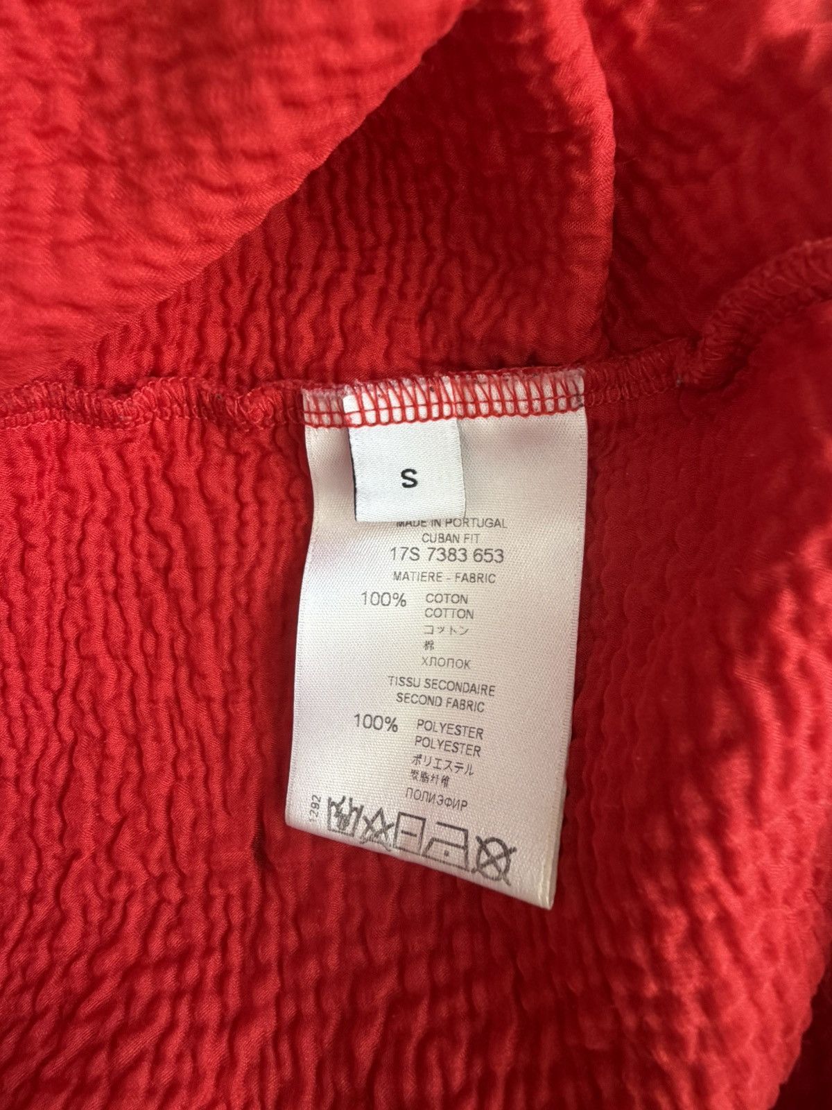Givenchy Givenchy Red Distressed Hoodie Size US S / EU 44-46 / 1 - 5 Thumbnail