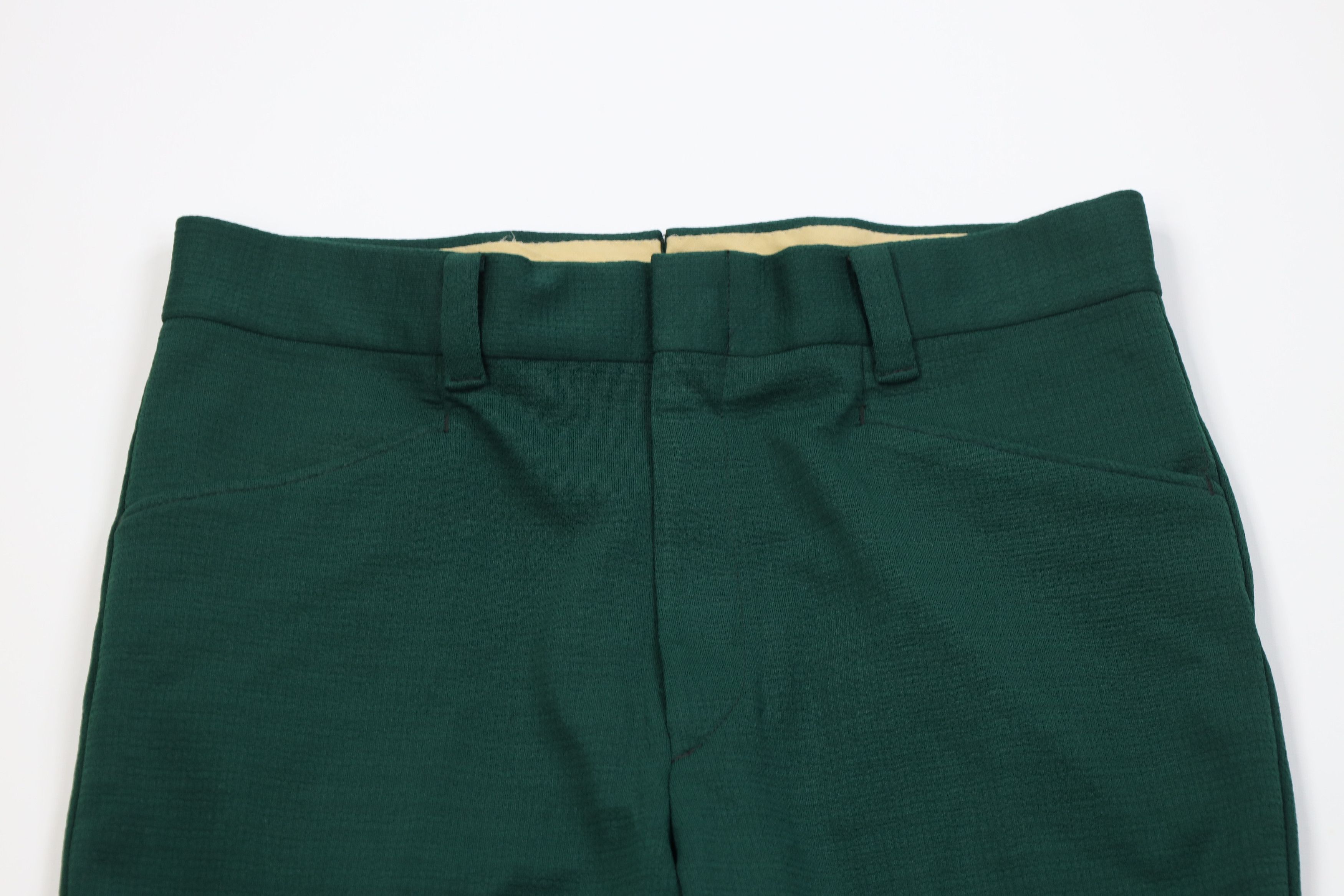 Vintage Vintage 70s Streetwear Knit Flared Wide Leg Chino Pants USA Size US 36 / EU 52 - 2 Thumbnail