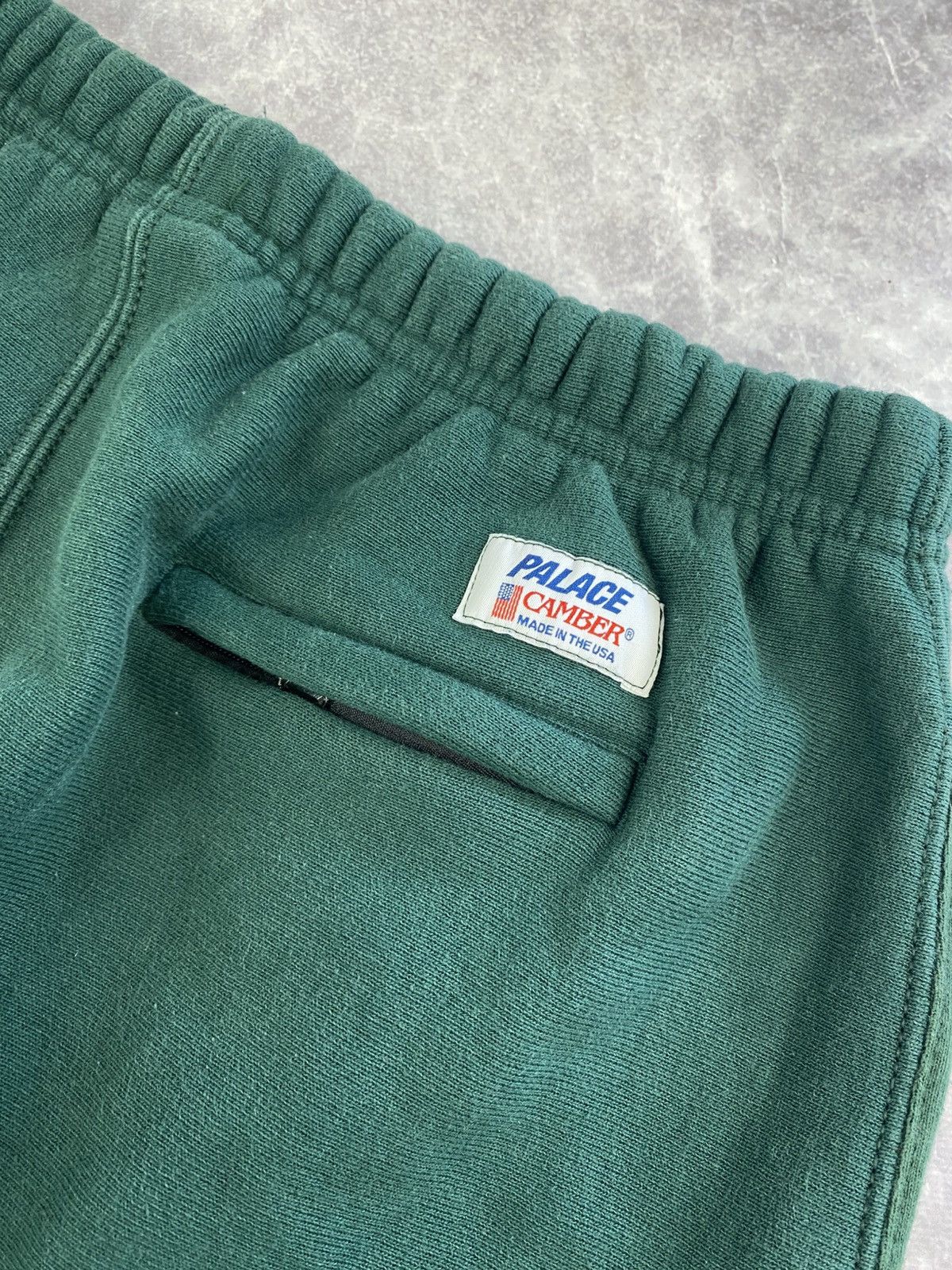Camber × Palace Palace x Camber Green Sweatpants 12 oz Made in USA Size: L Size US 34 / EU 50 - 8 Thumbnail