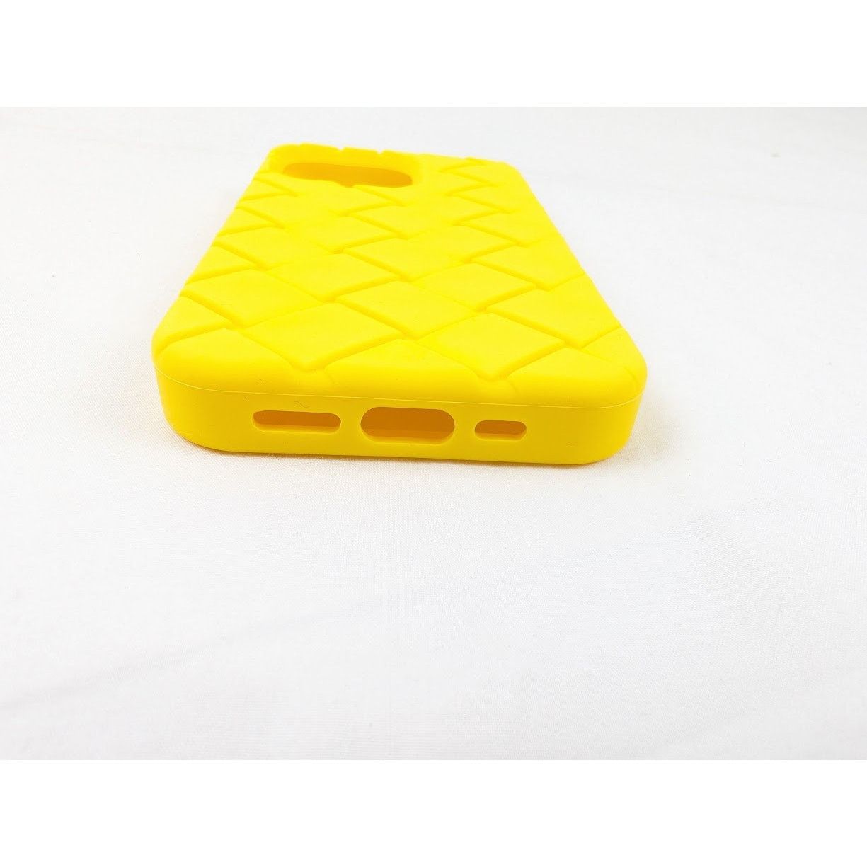 Bottega Veneta o1rshd1 Size: OS / Rubber Cover I Phone 14 Pro in Lemon Size ONE SIZE - 3 Thumbnail