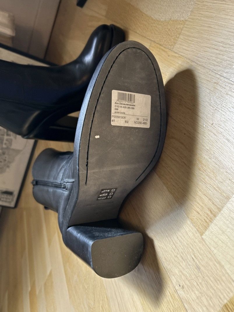 Ann Demeulemeester Beautiful leather calf height boots Size US 11 / IT 41 - 7 Thumbnail