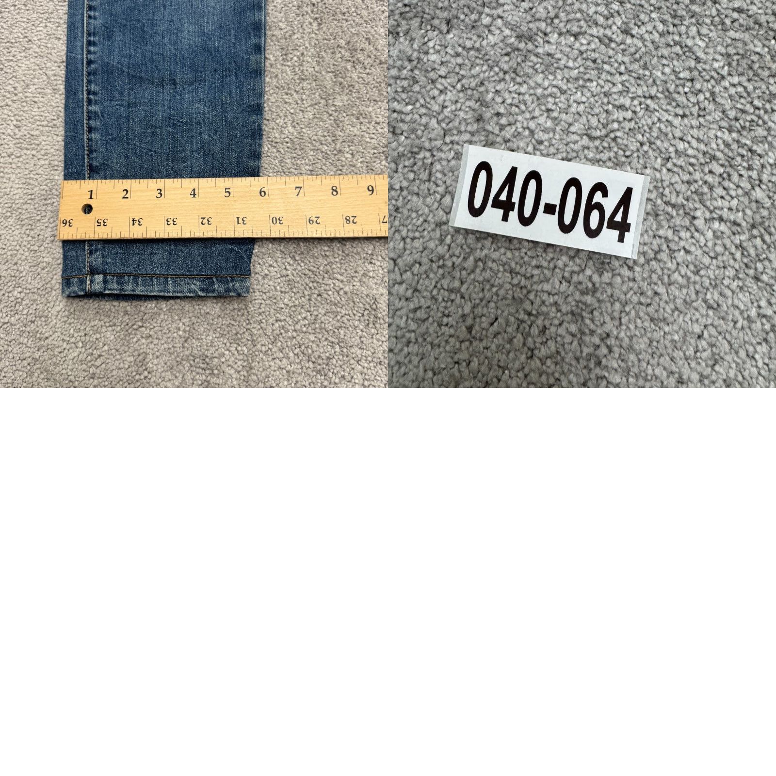 Vintage BLANKNYC The Reade Crop Skinny Denim Jeans Womens 30 Blue Medium Wash Stretch Size 30" / US 8 / IT 44 - 10 Thumbnail