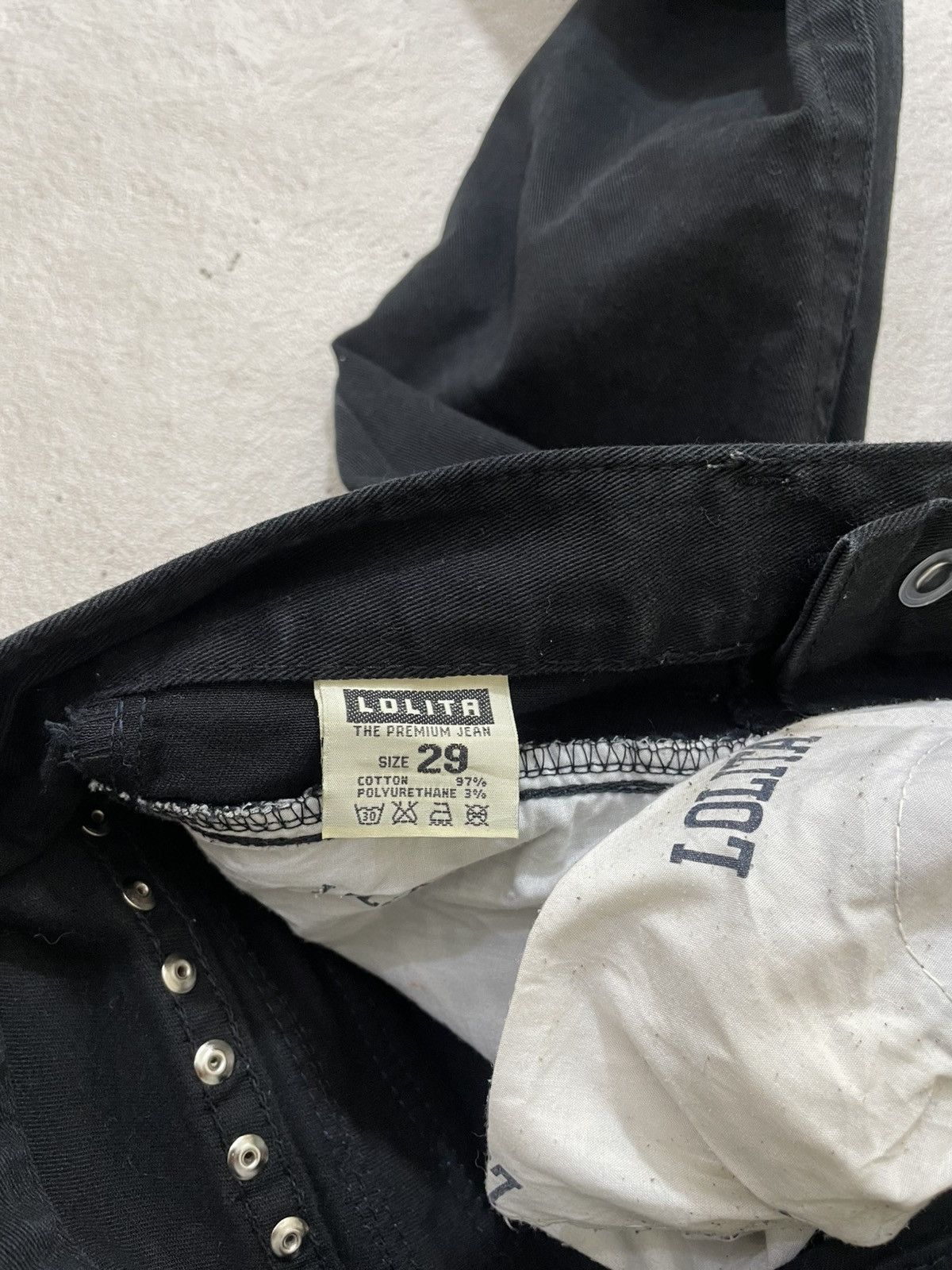 Number (N)ine 2000s Undercover Studed Denim Ifsix LGB hysteric Y2K Maison Size US 28 / EU 44 - 7 Thumbnail